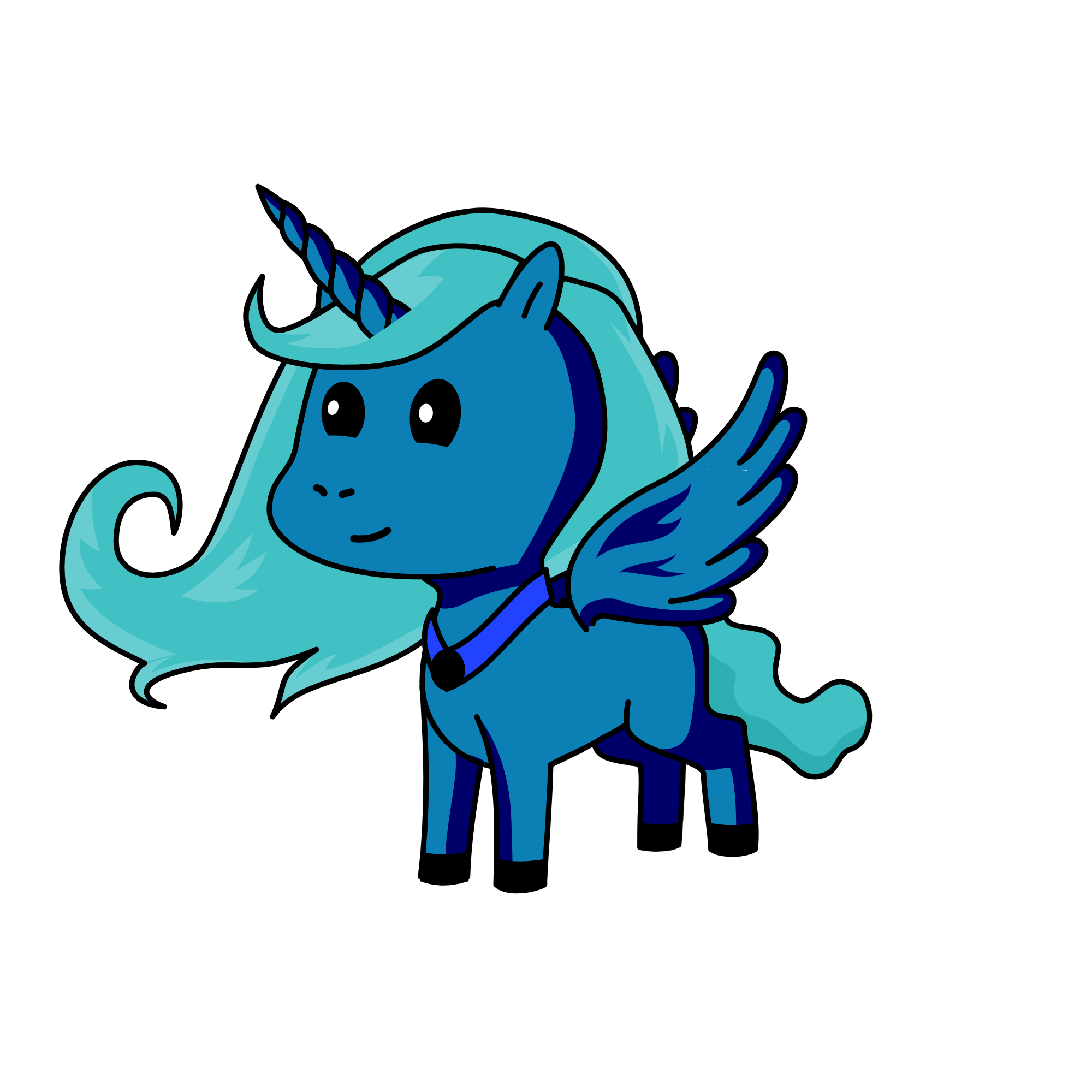 princess luna, the unicorn