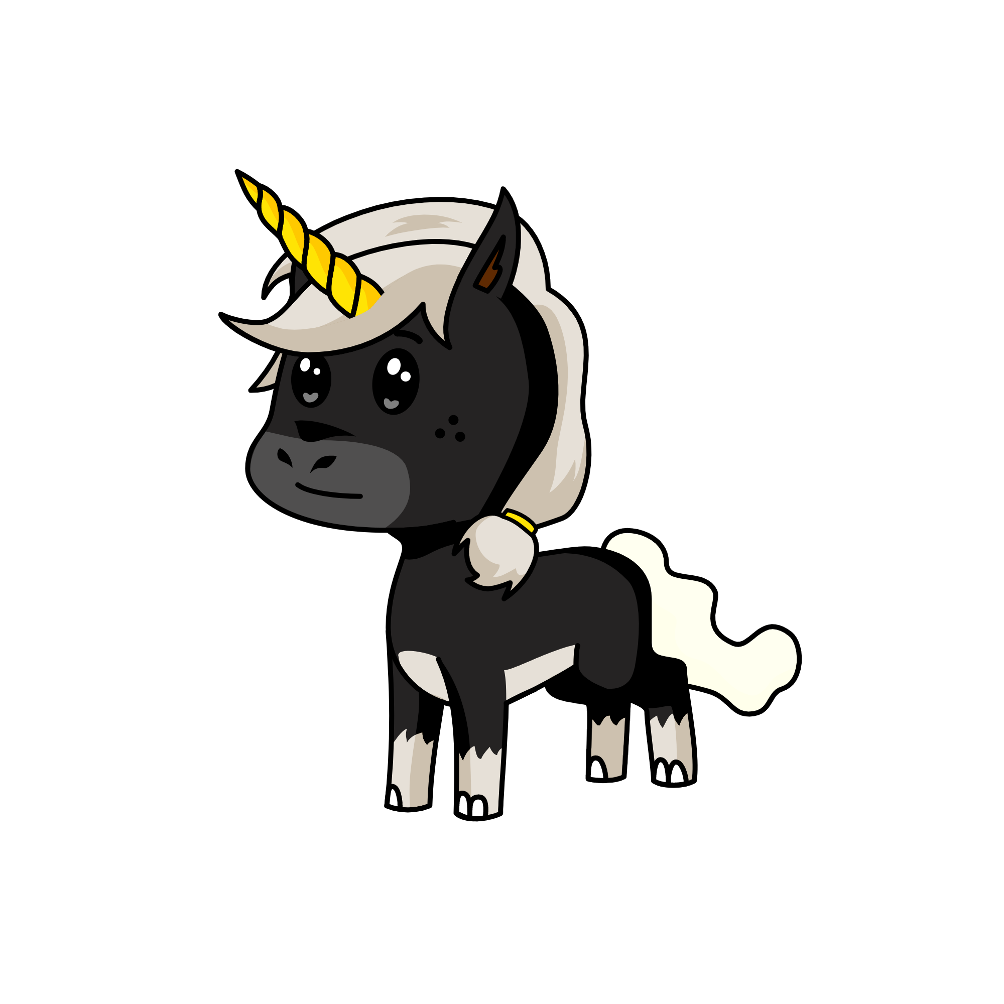 Flicker, the unicorn
