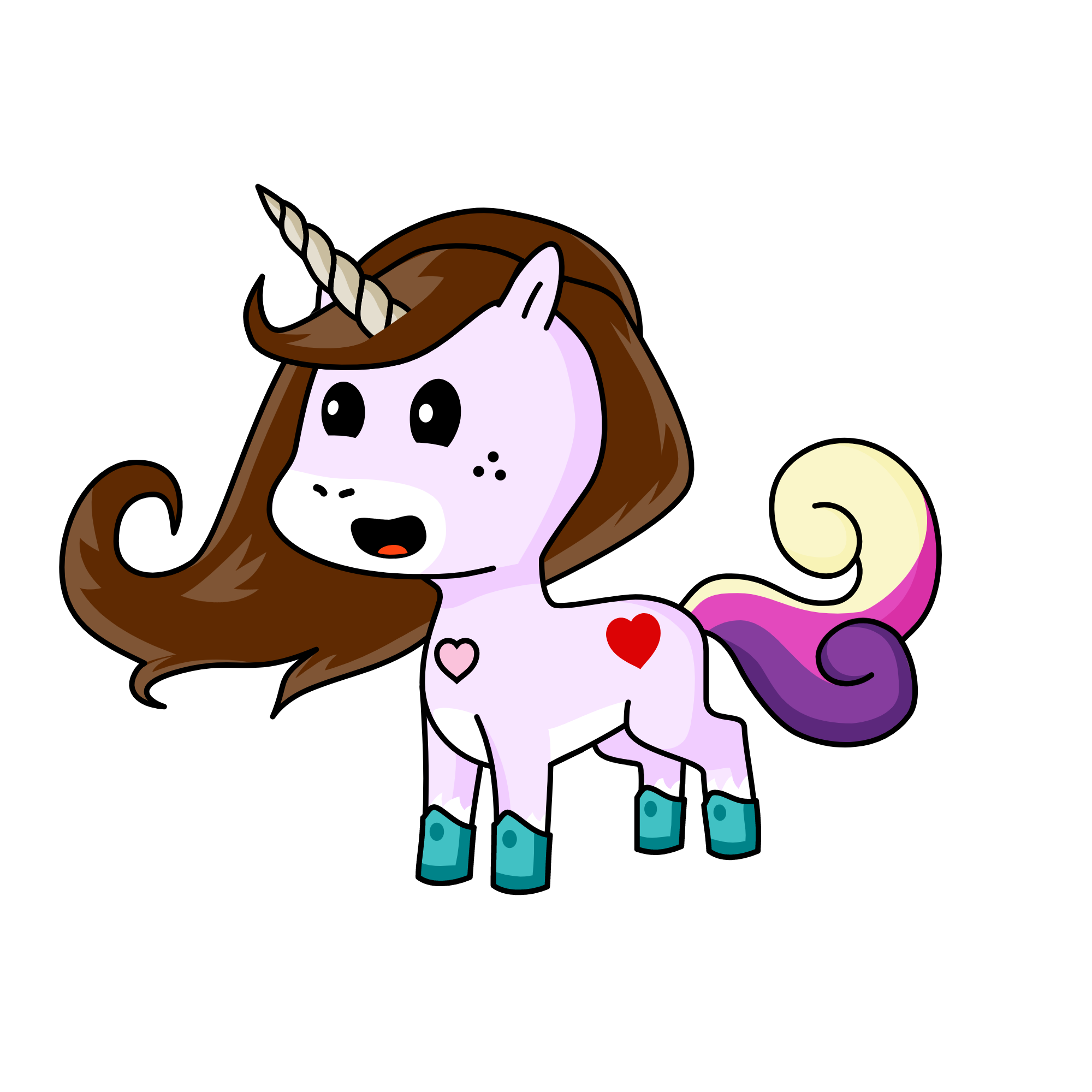 Moonlight, the unicorn