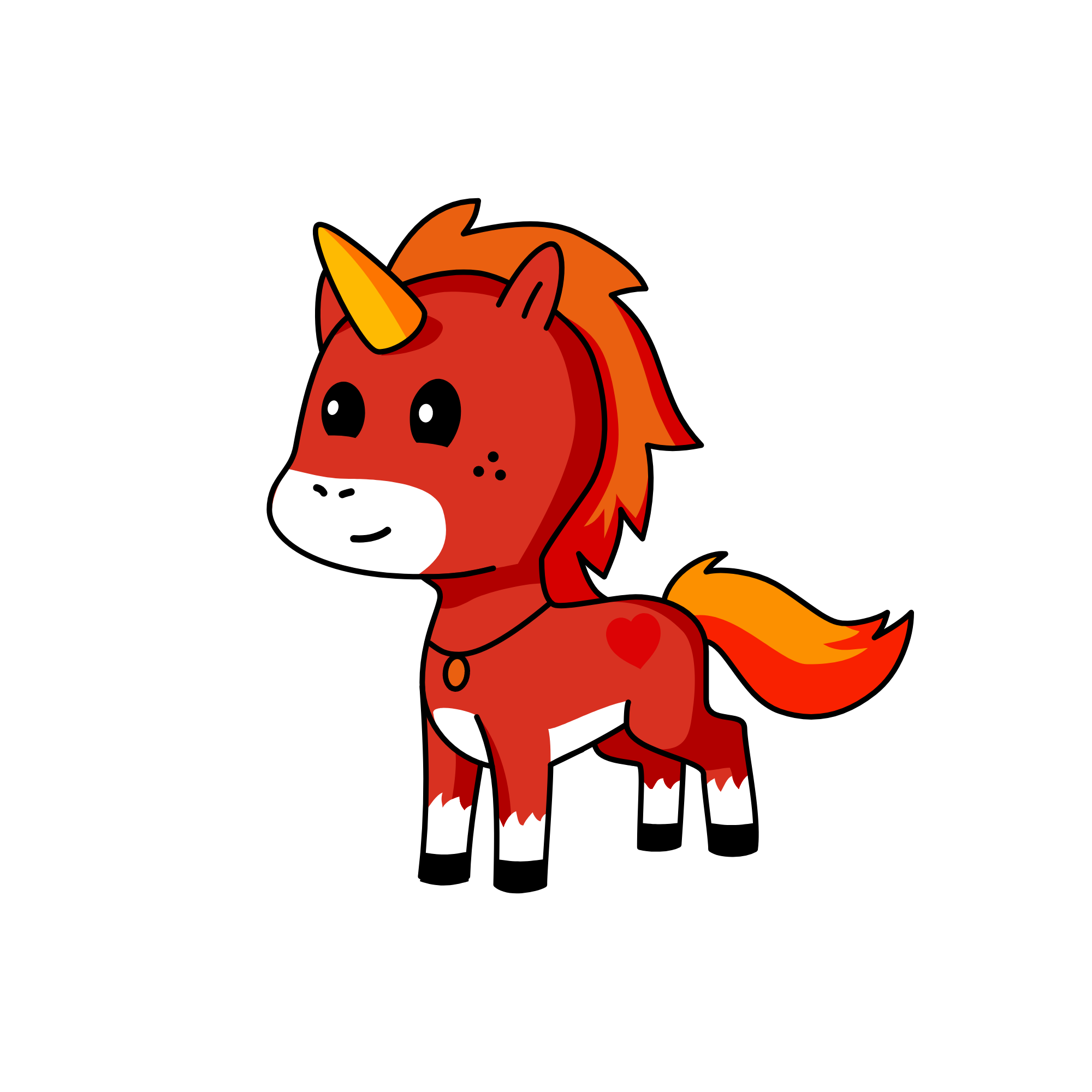 Fireπ₯π₯, the unicorn