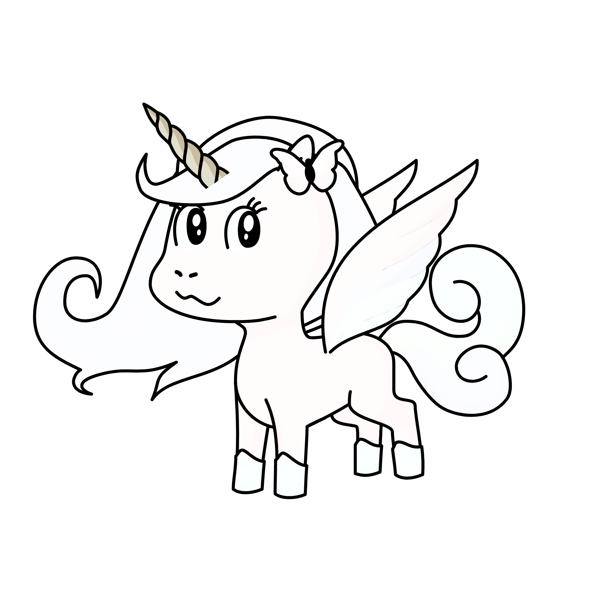 winter, the unicorn