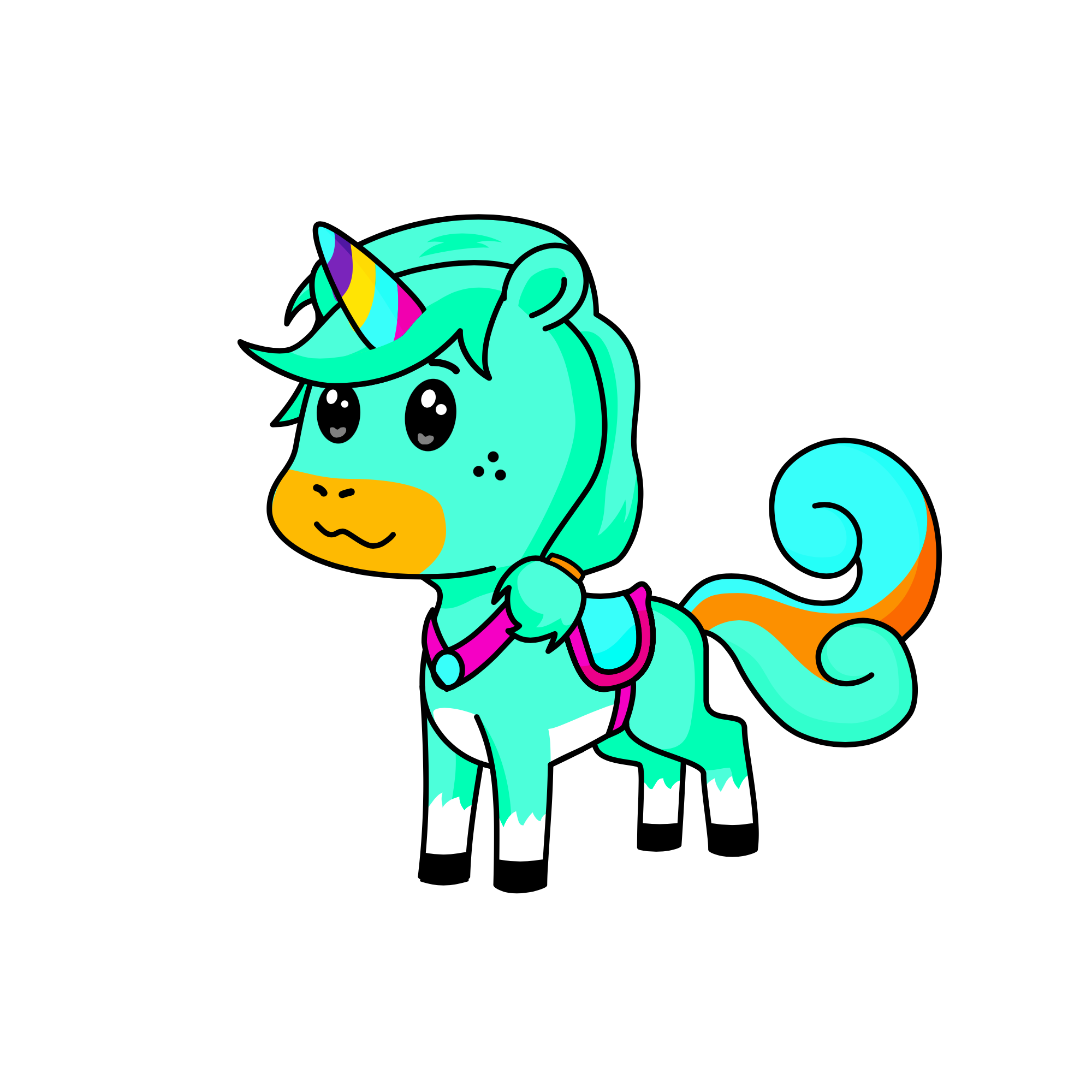 Start , the unicorn