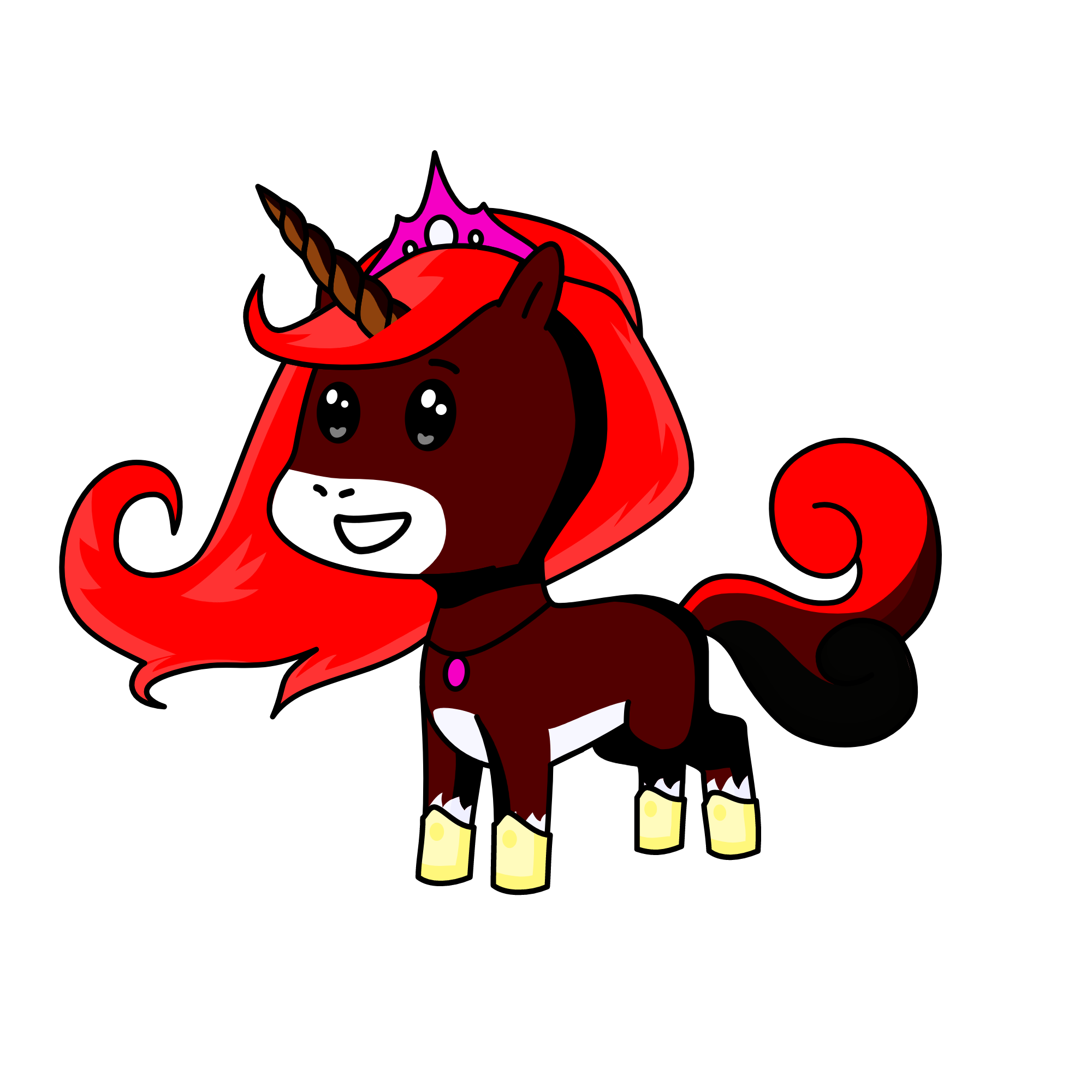 Princess Nether, the unicorn