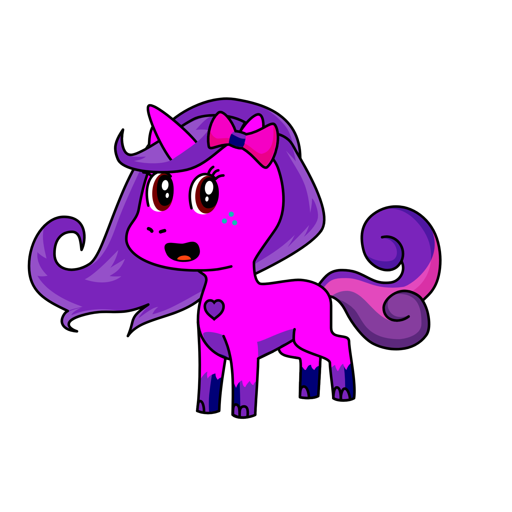 Regina, the unicorn