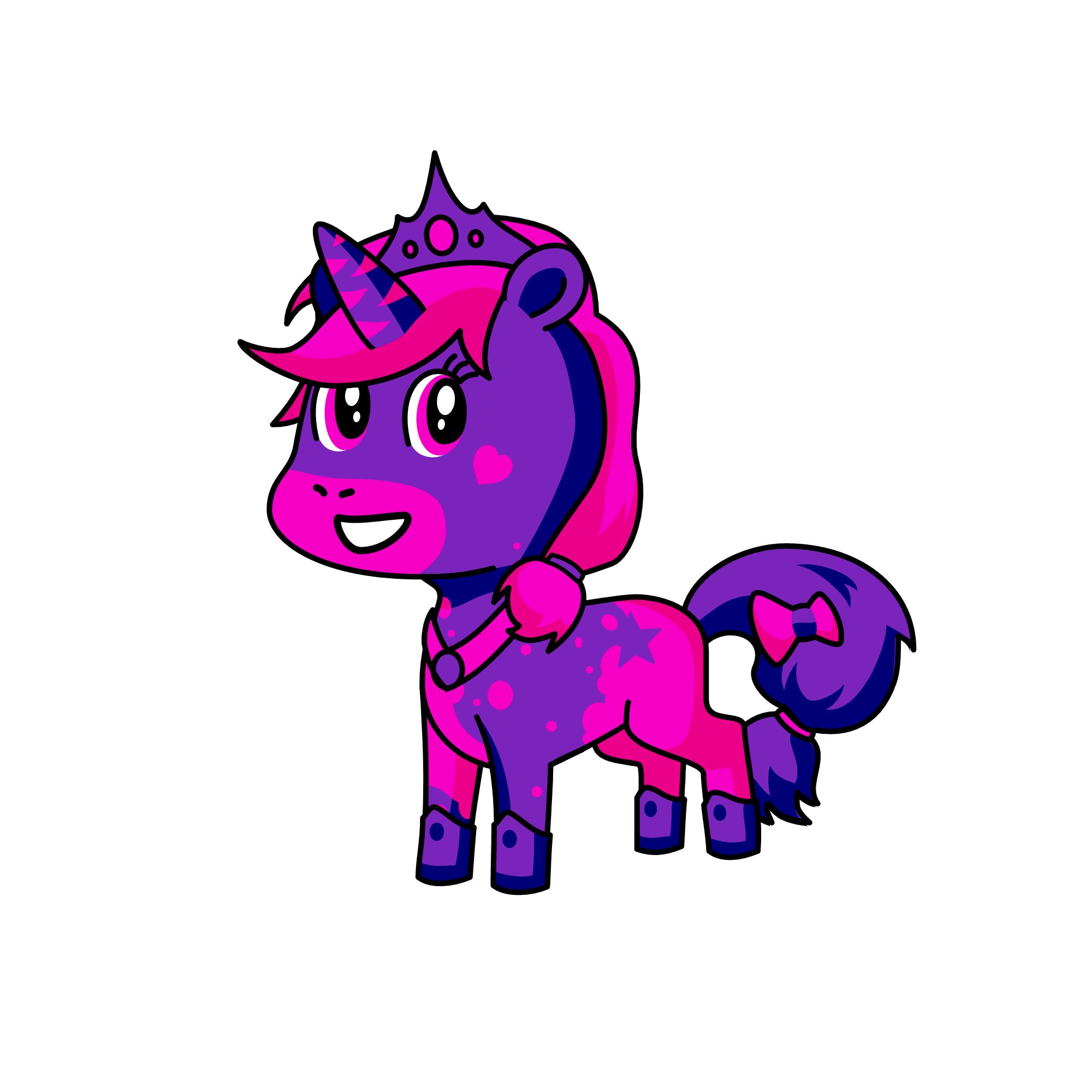 princess mix, the unicorn
