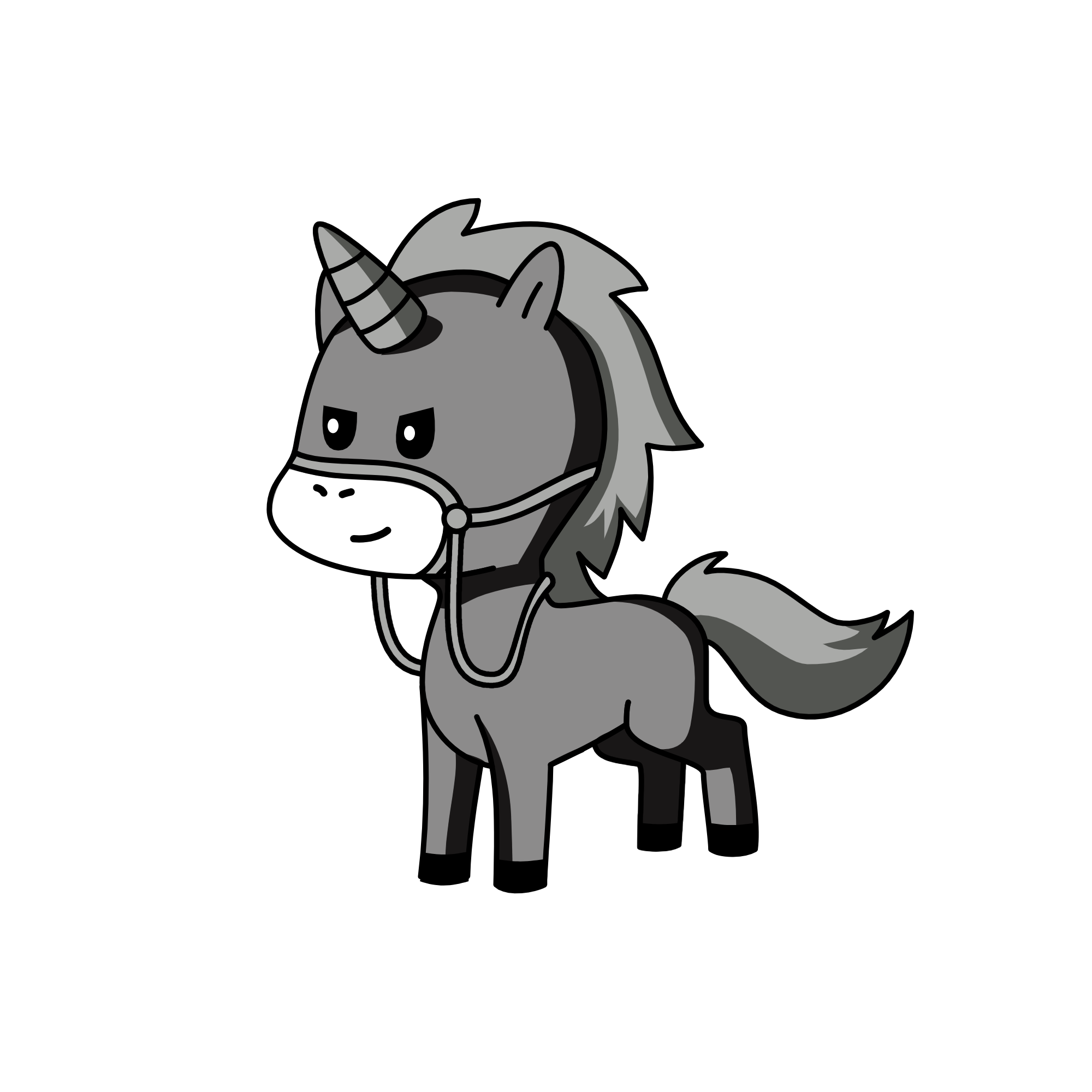 Totto, the unicorn