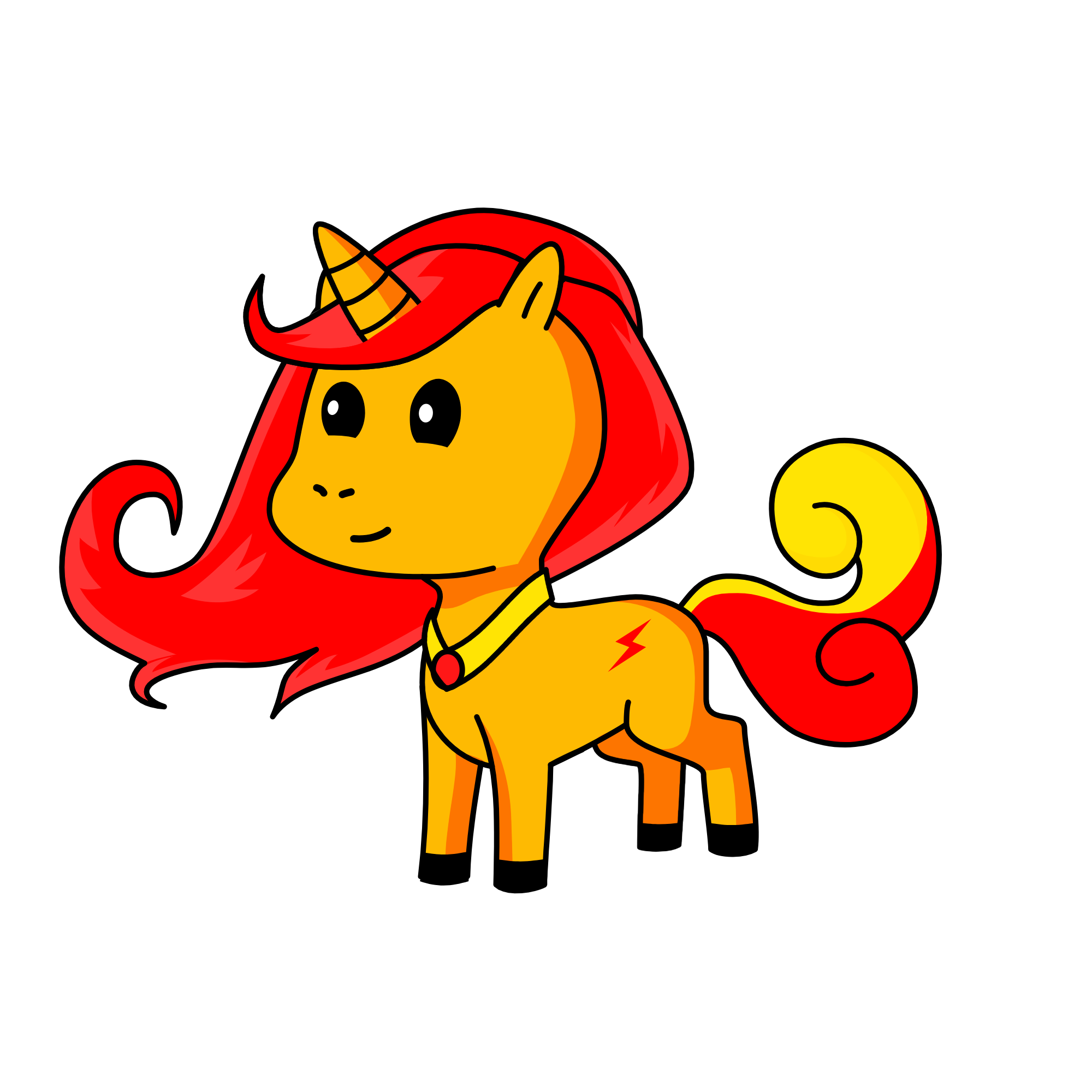 sunset shimmer, the unicorn