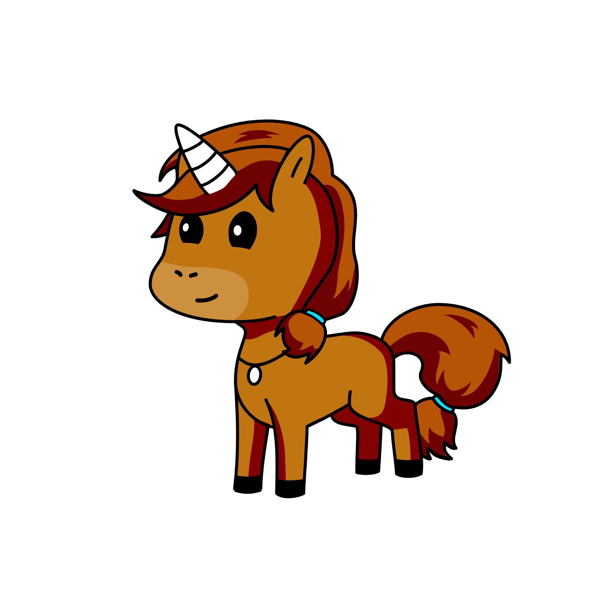 Desert, the unicorn