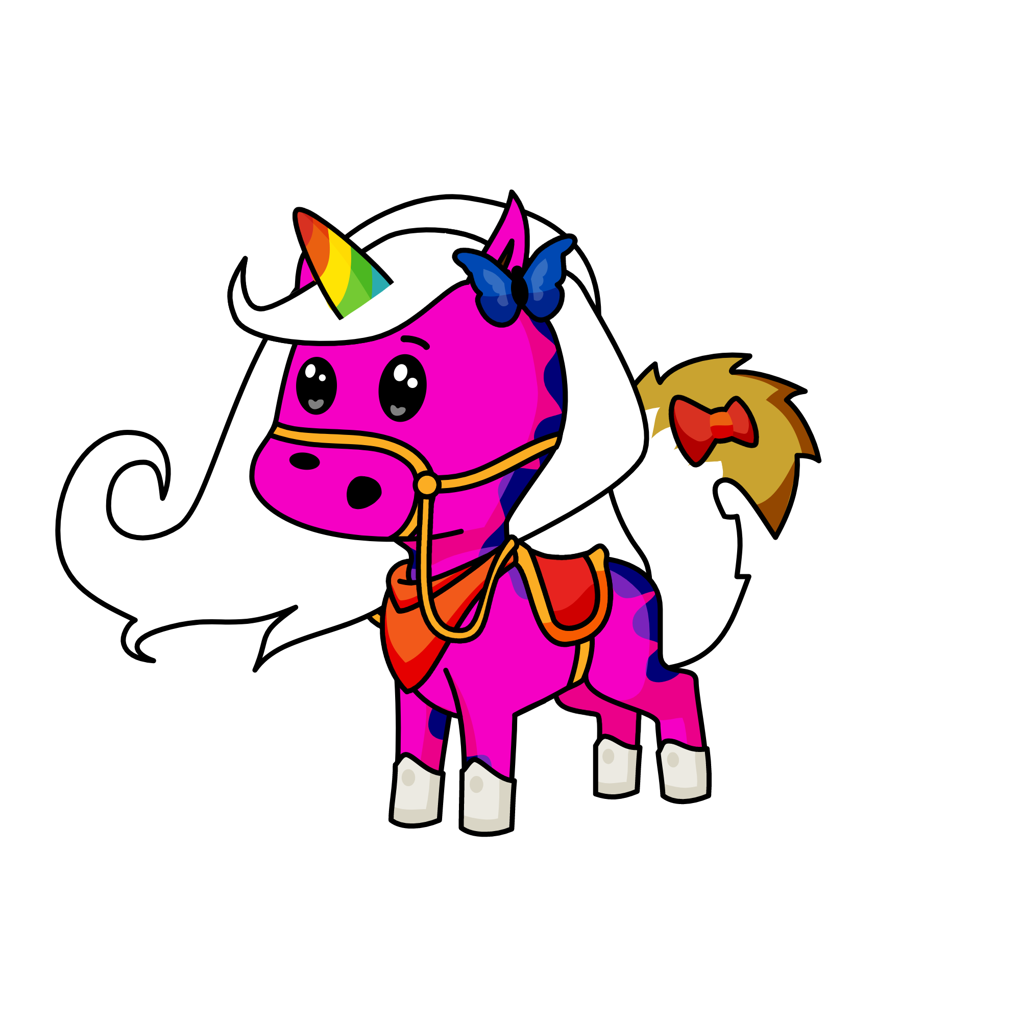 example, the unicorn