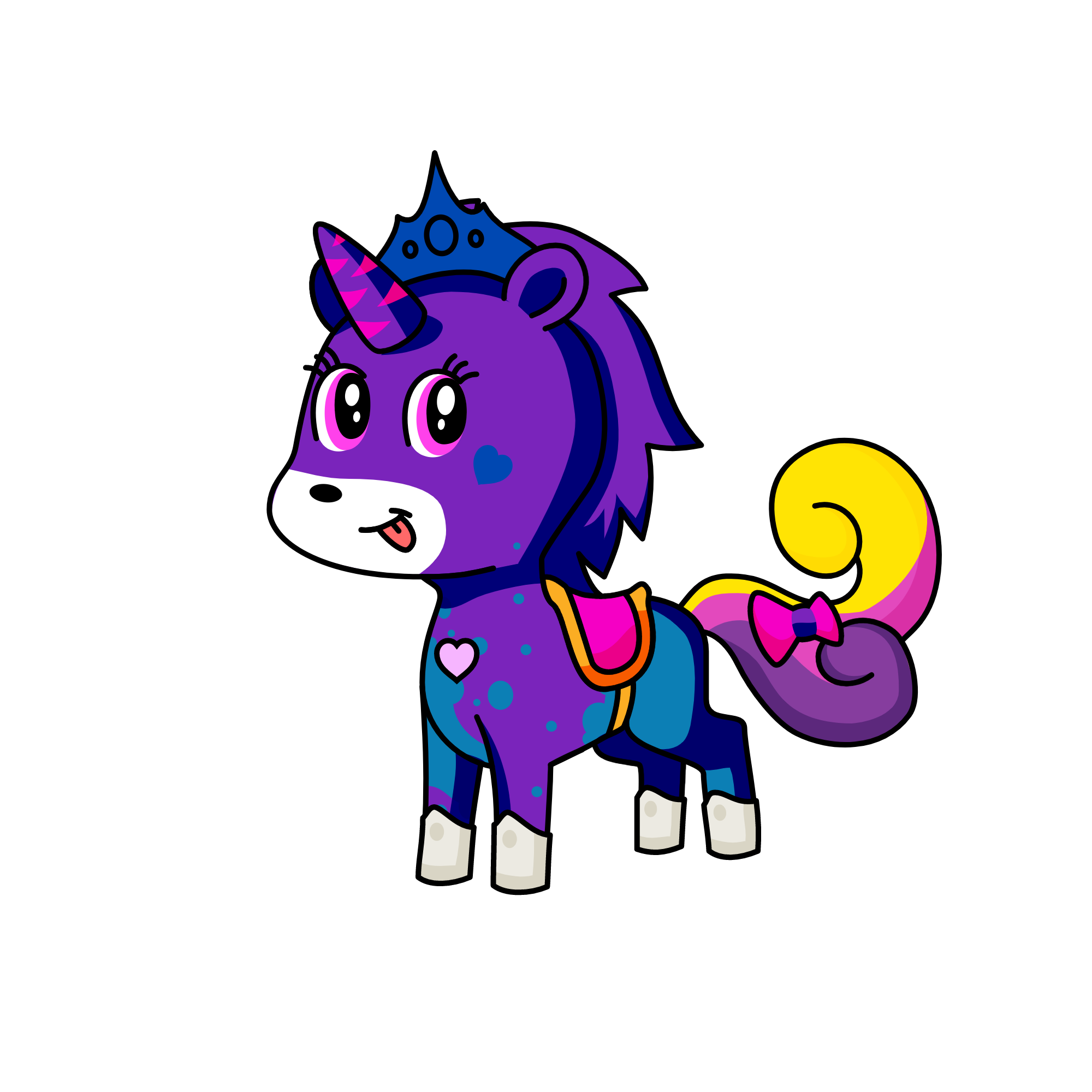 canela, the unicorn