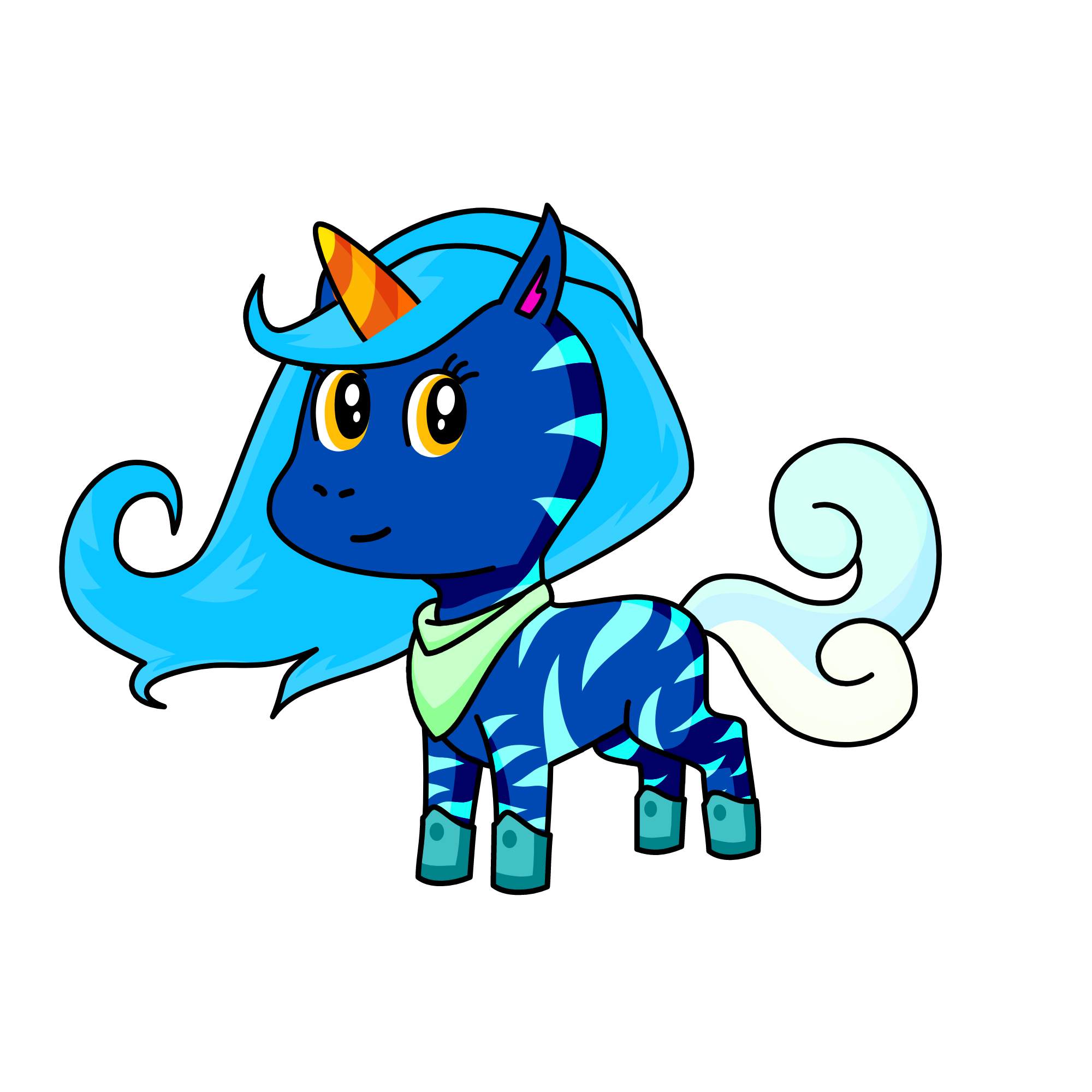 Lagoon, the unicorn