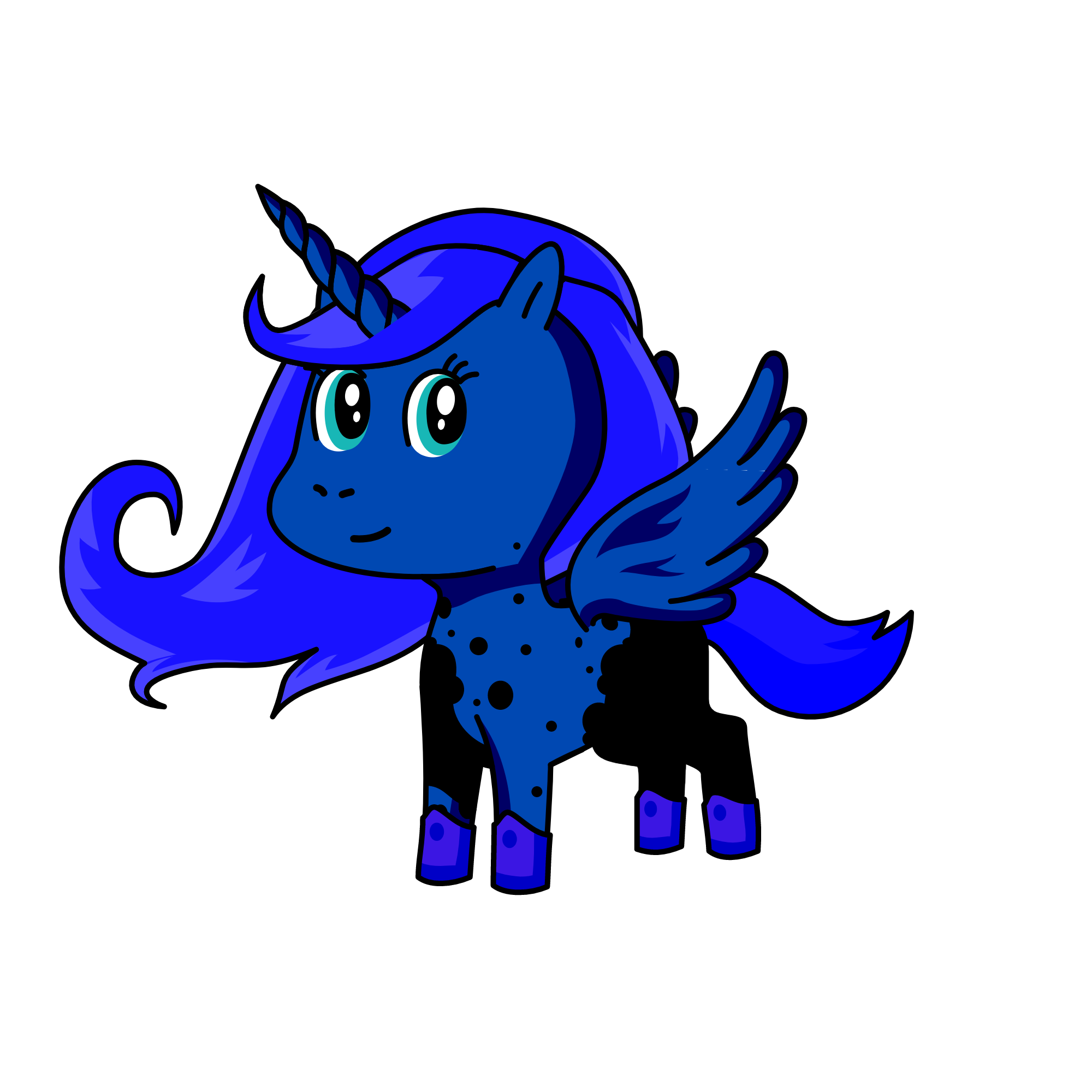 luna, the unicorn