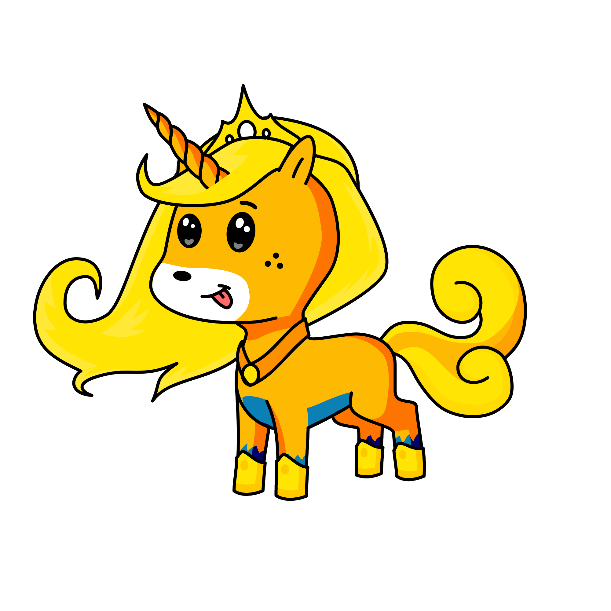 estrella la novia de DeGoBoom, the unicorn