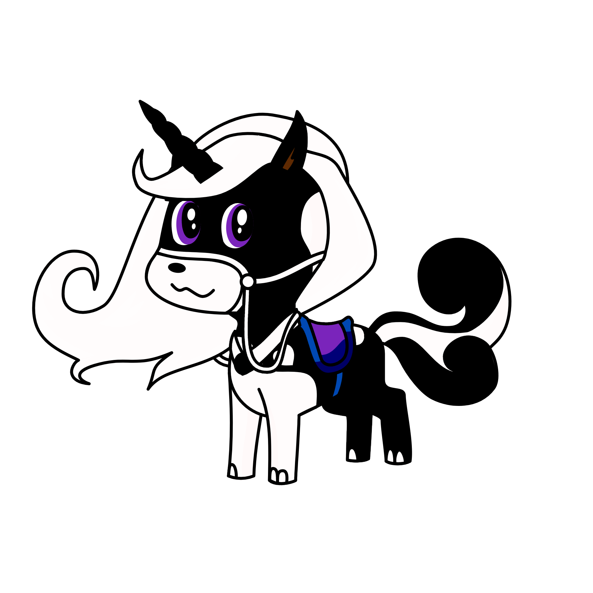 Princess Luna, the unicorn