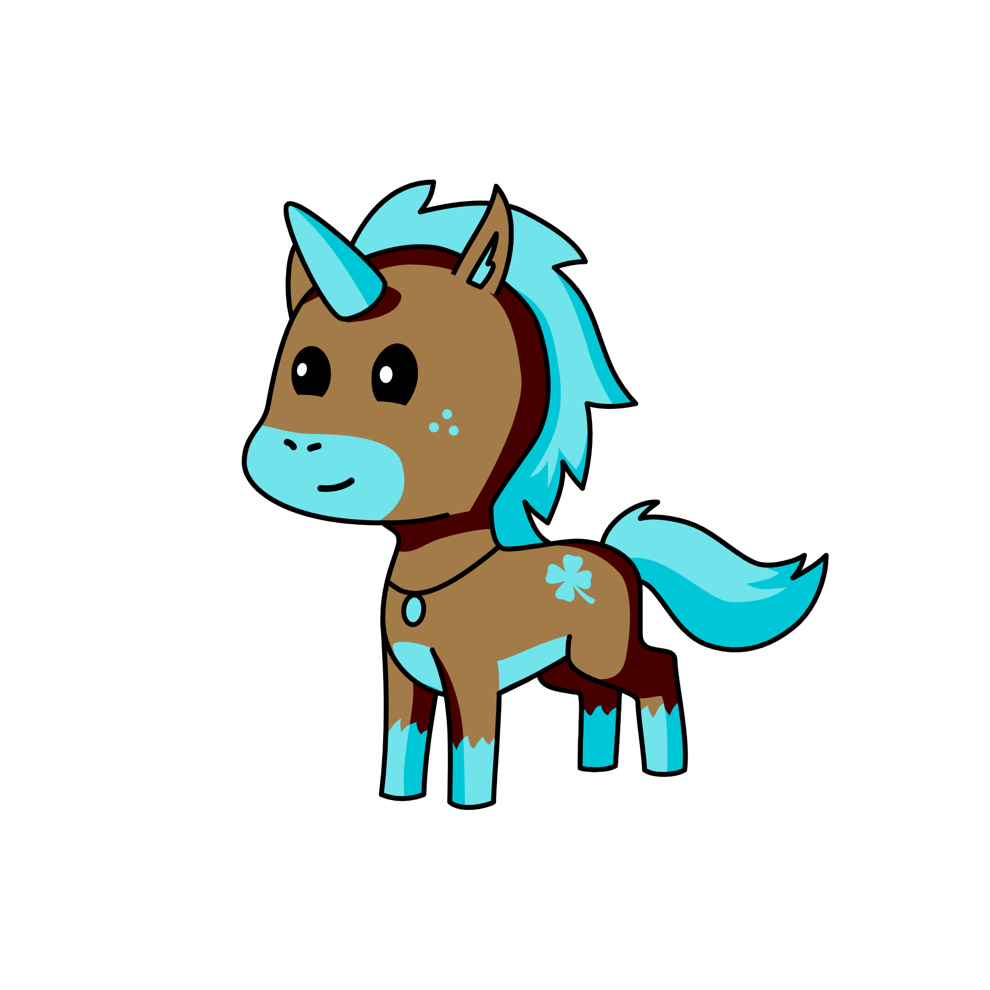 pepper mint, the unicorn