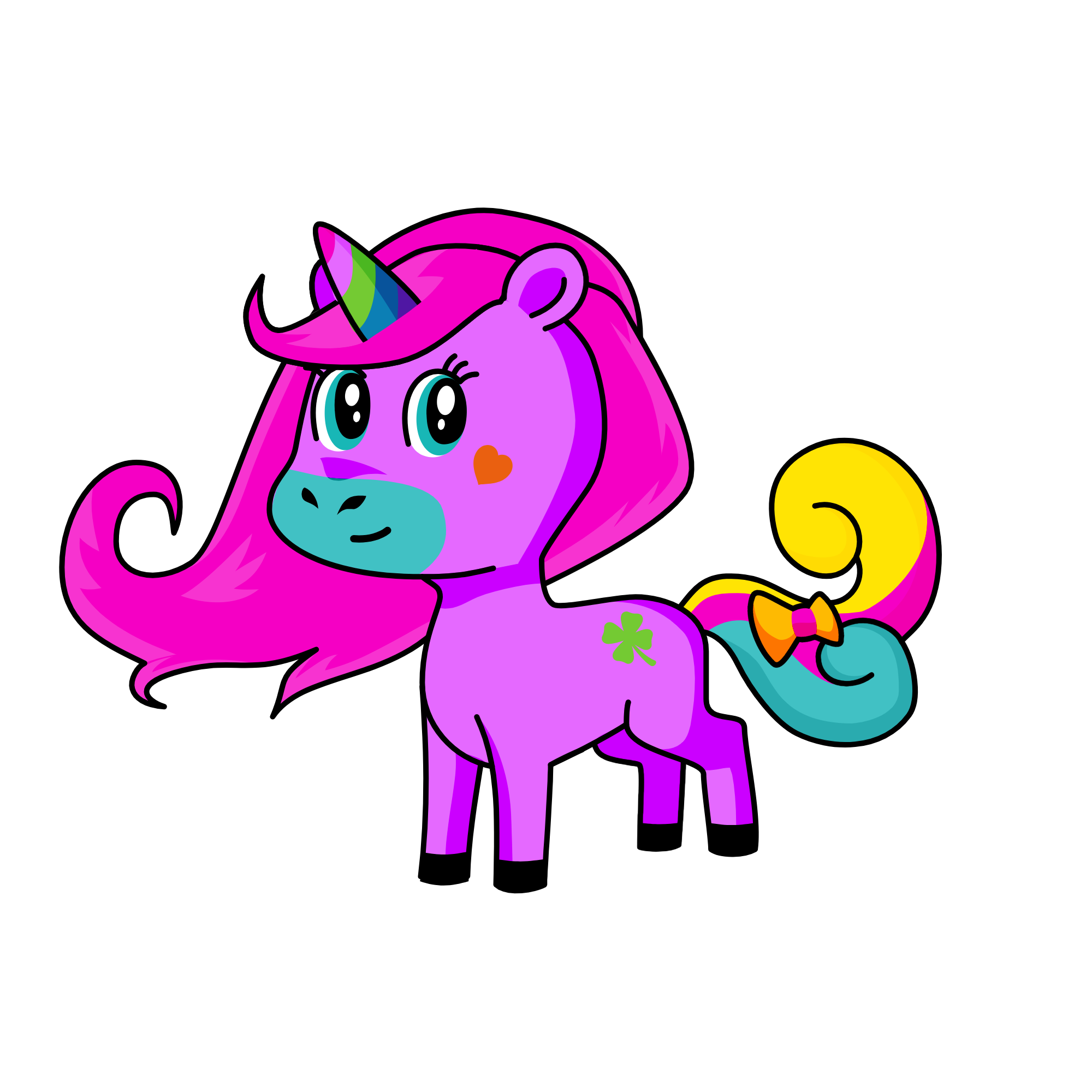 Lizzy, the unicorn