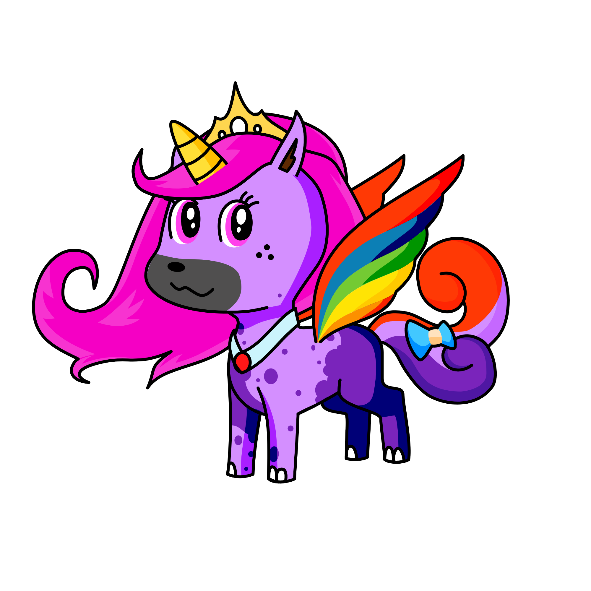 cuteing, the unicorn