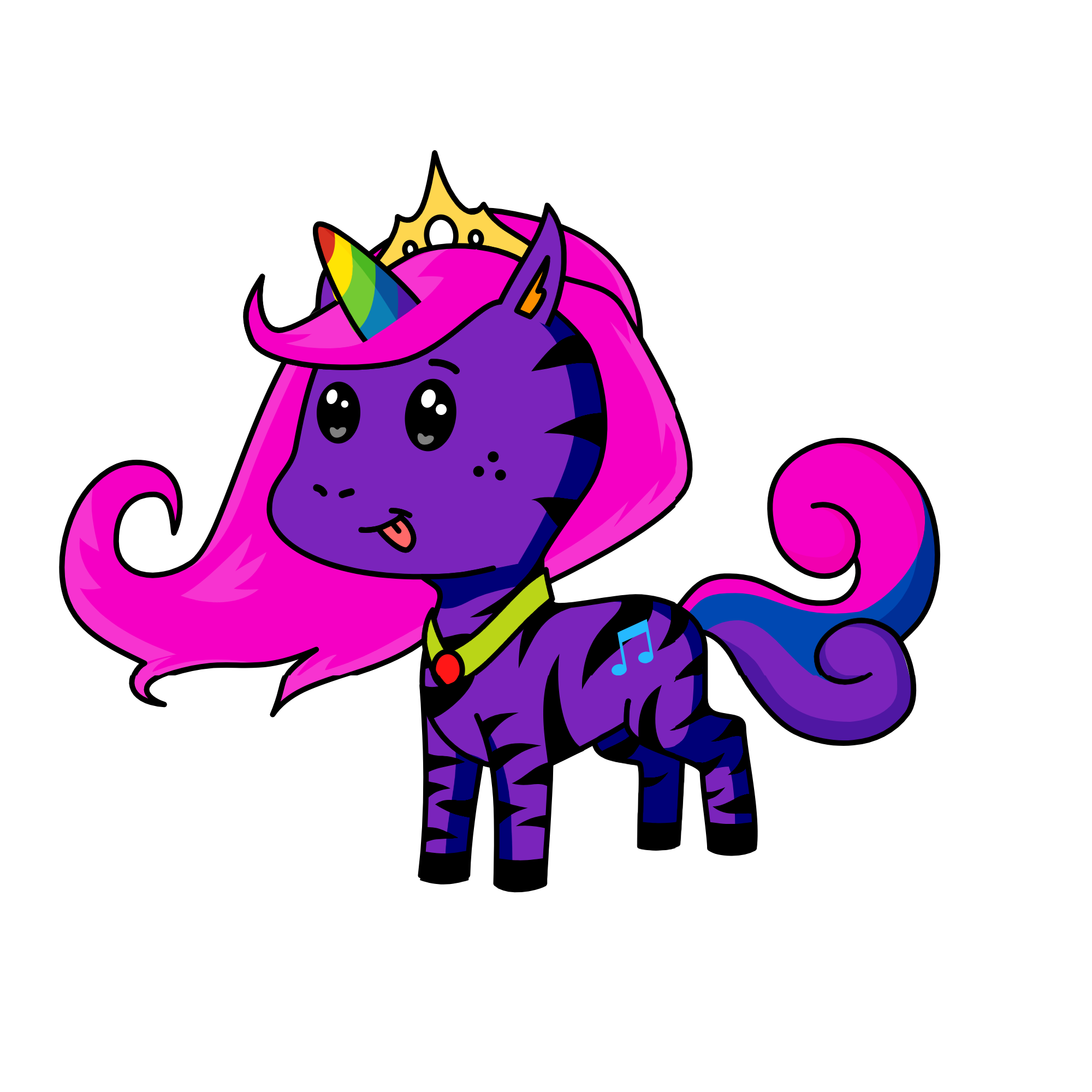 moon, the unicorn