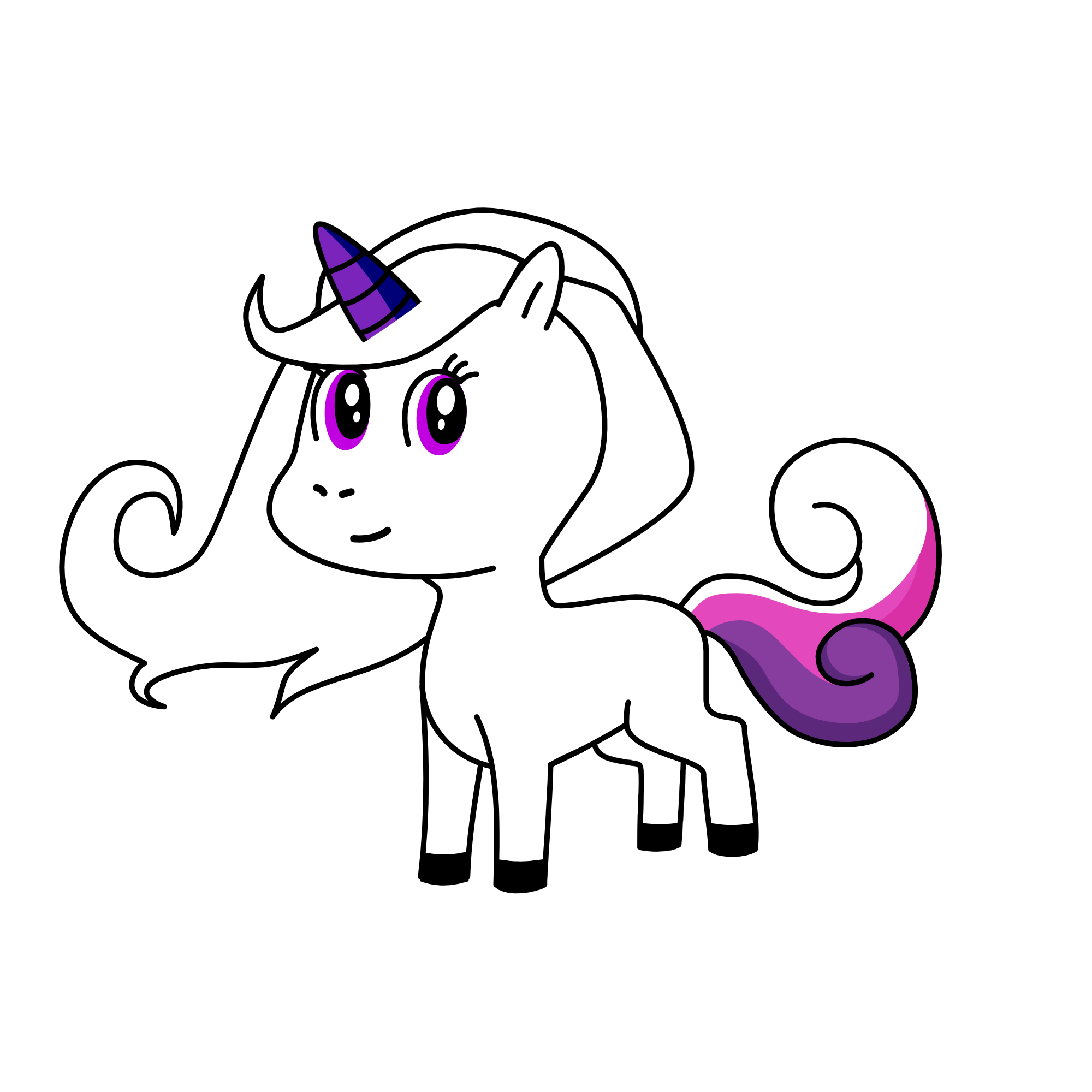 princess white, the unicorn