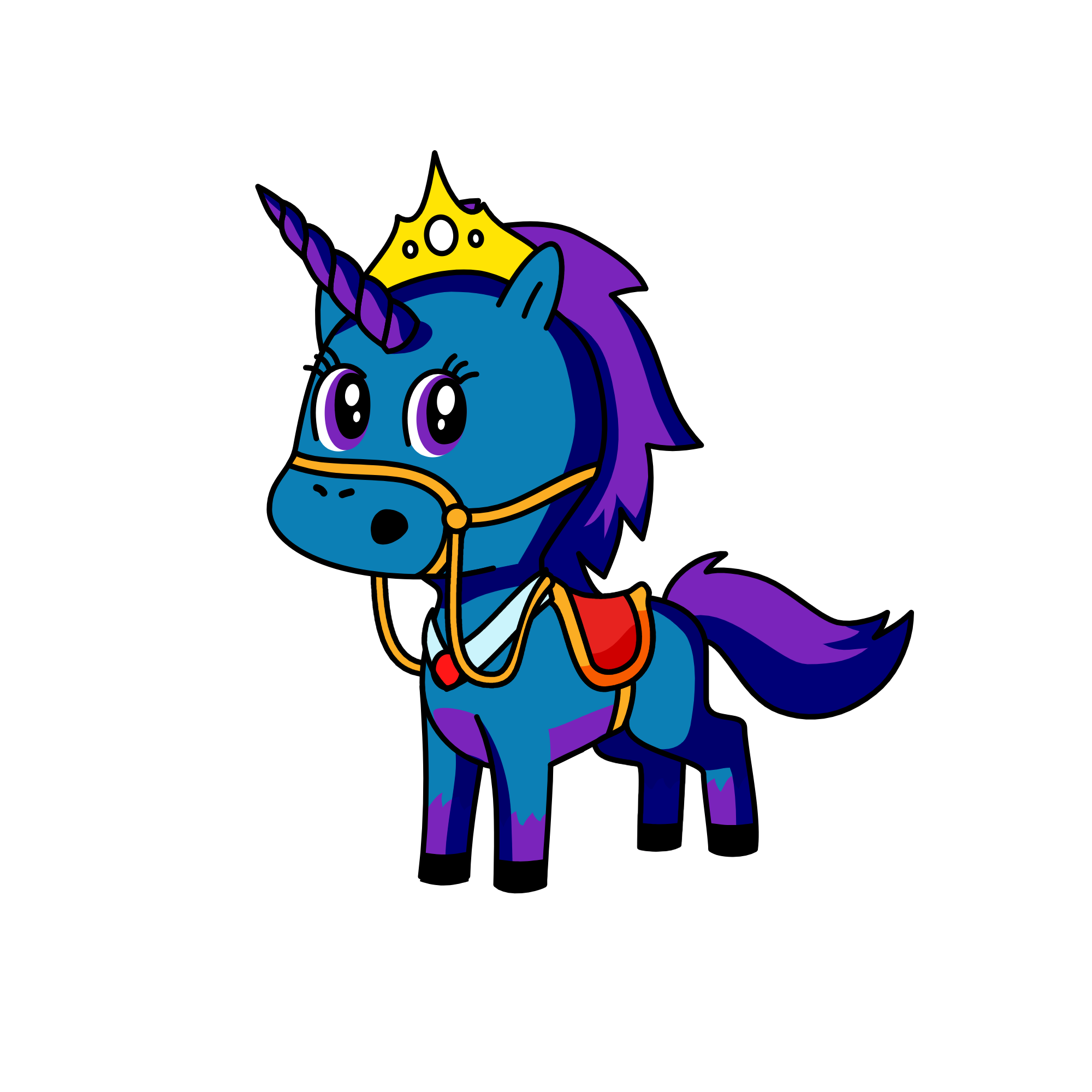 Midnight, the unicorn