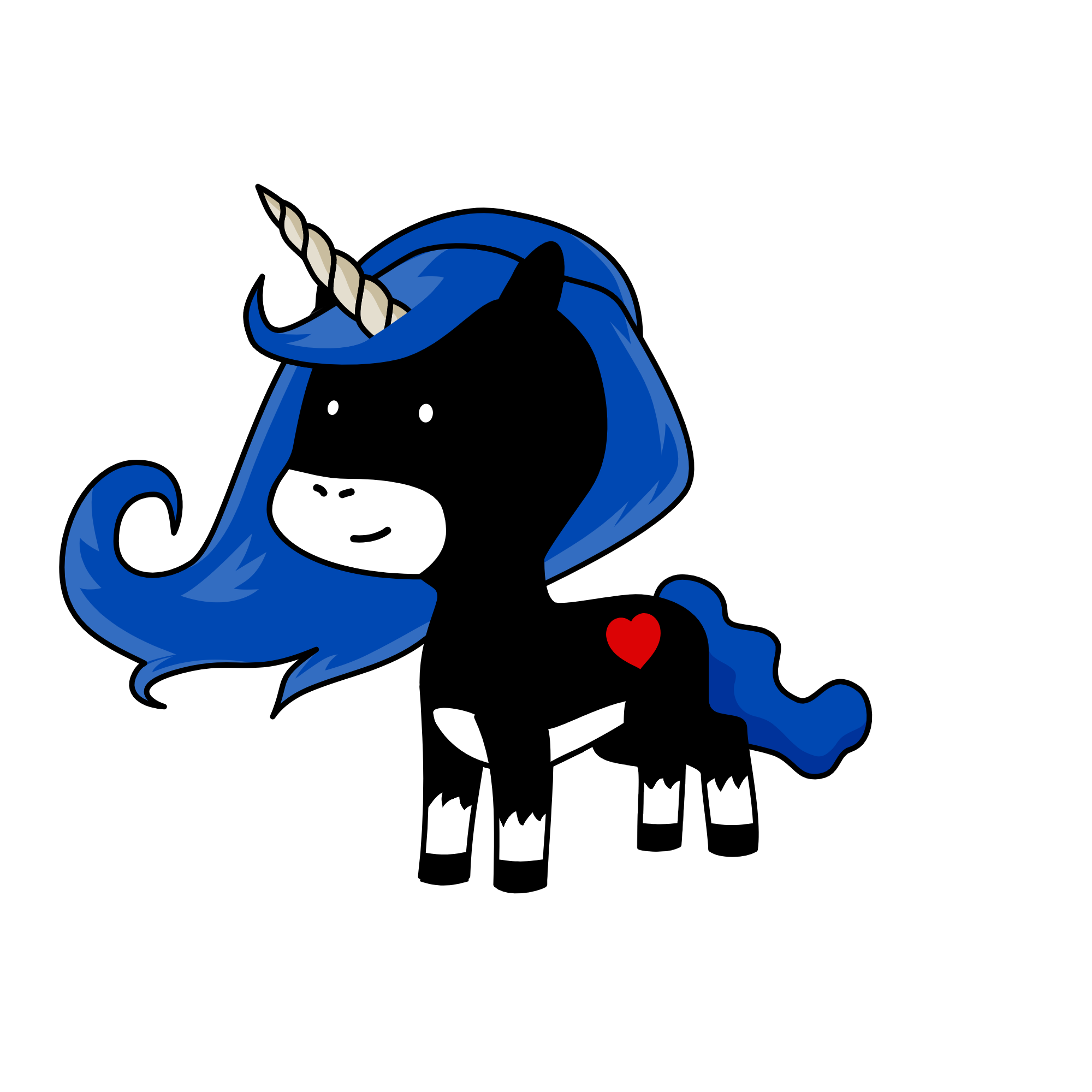 midnight, the unicorn