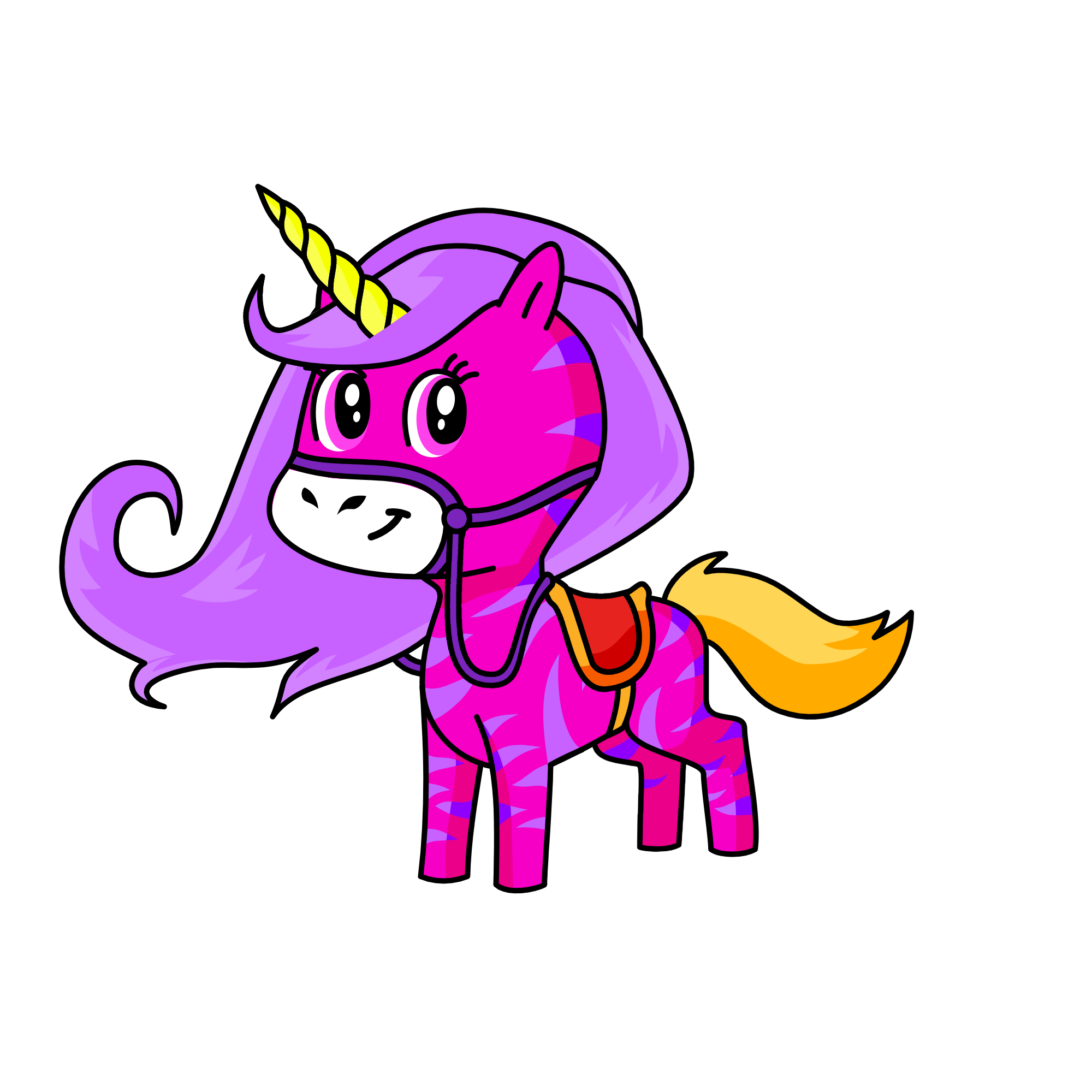 Vivian, the unicorn