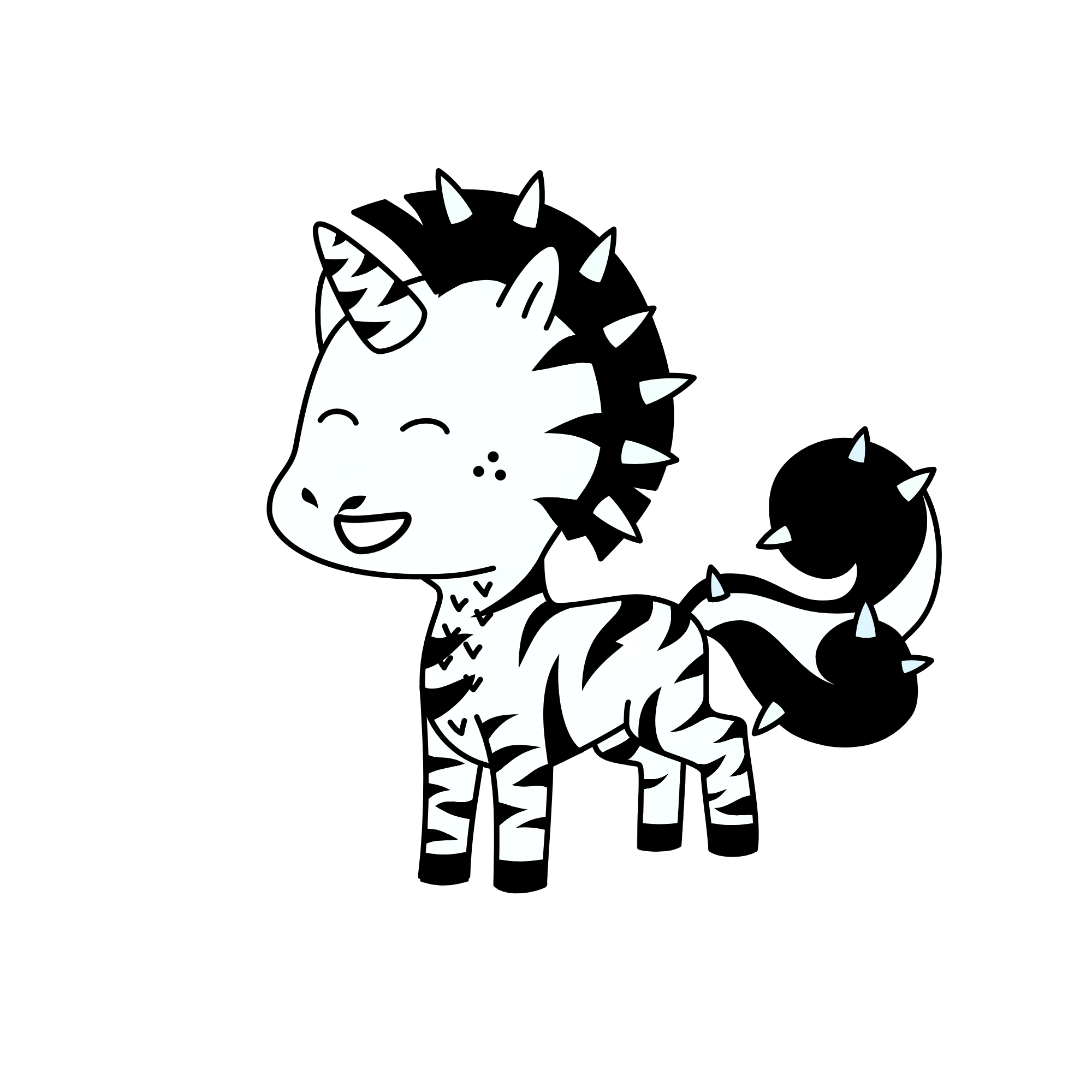 Zebra, the unicorn
