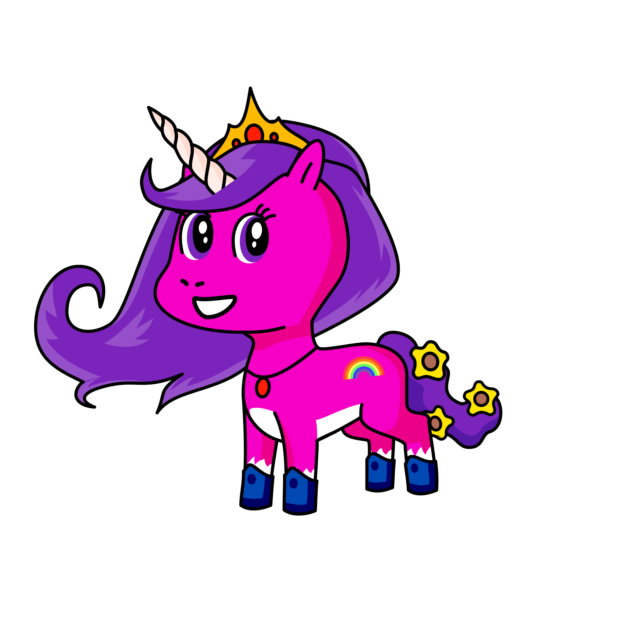 Lea, , the unicorn