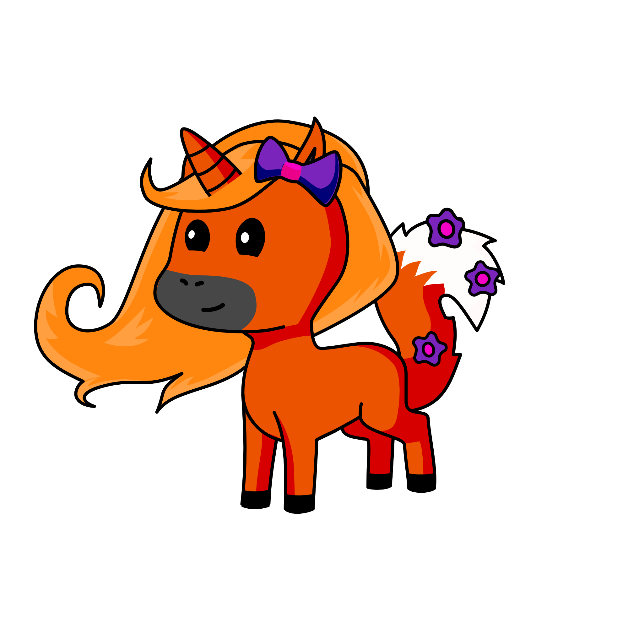 foxie, the unicorn