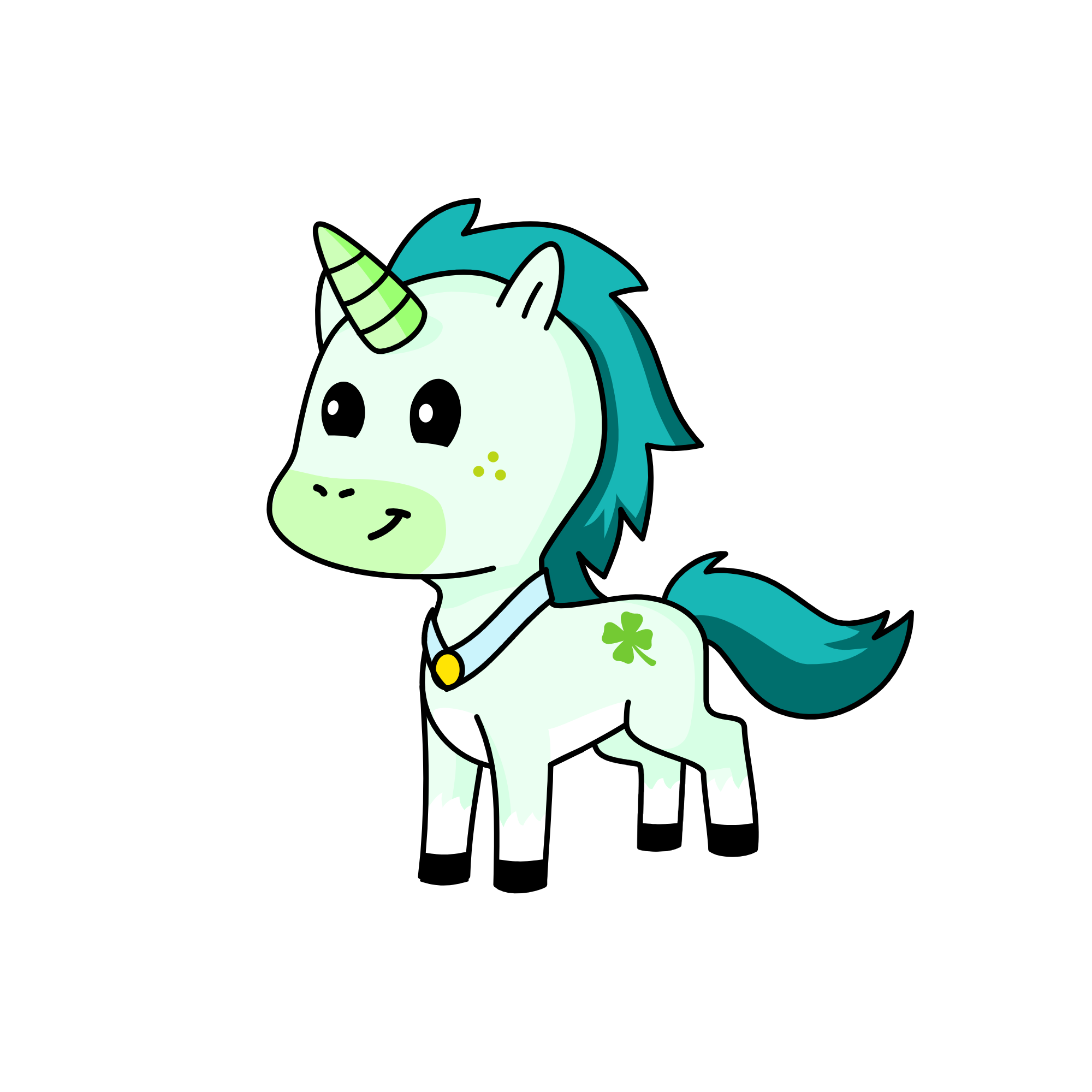 Clover, the unicorn