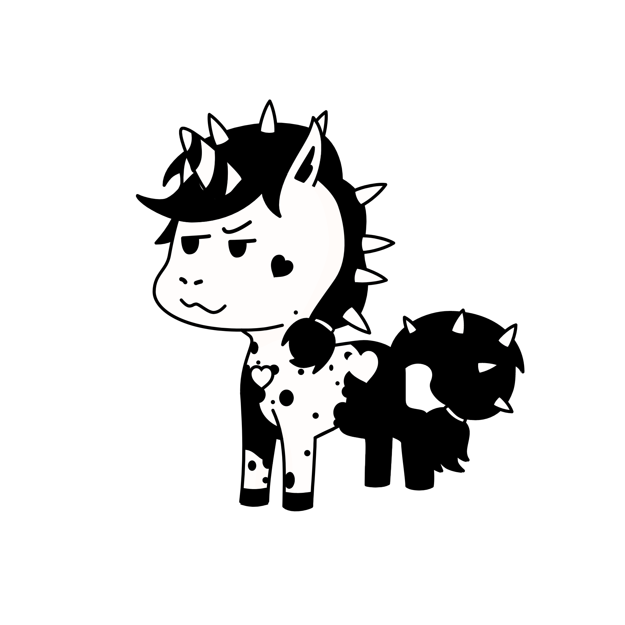 Moon, the unicorn