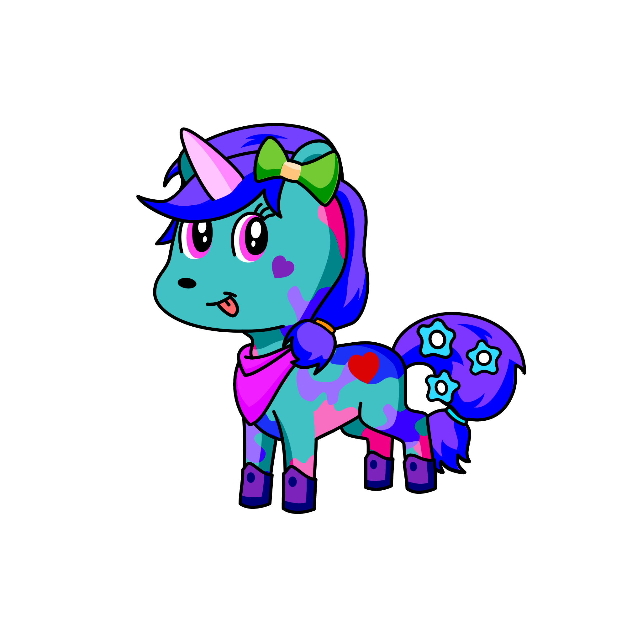 emily, the unicorn