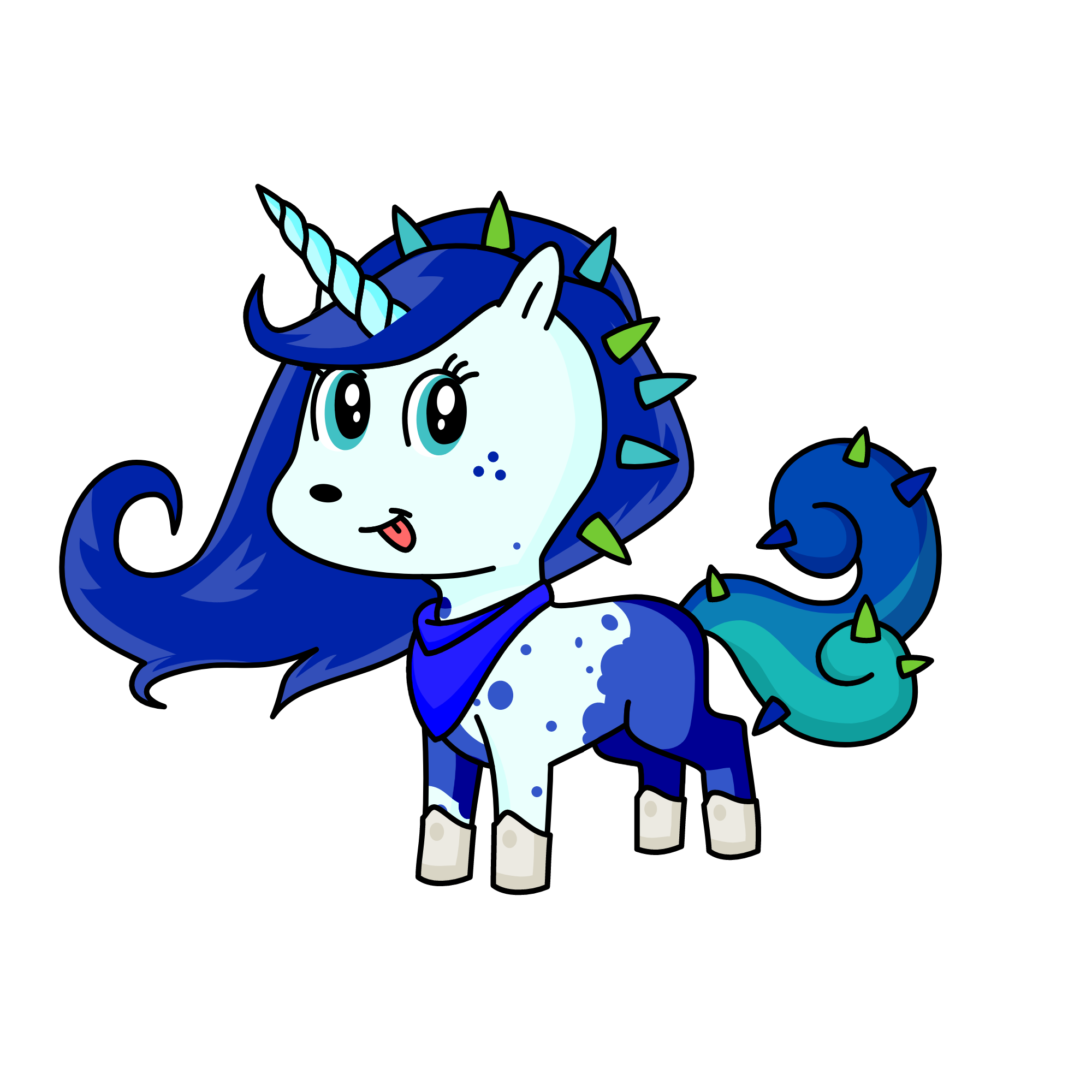 wave, the unicorn