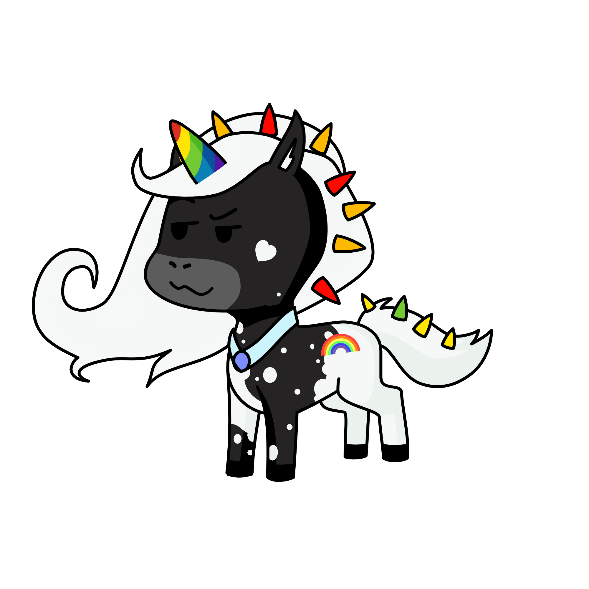 Rain, the unicorn