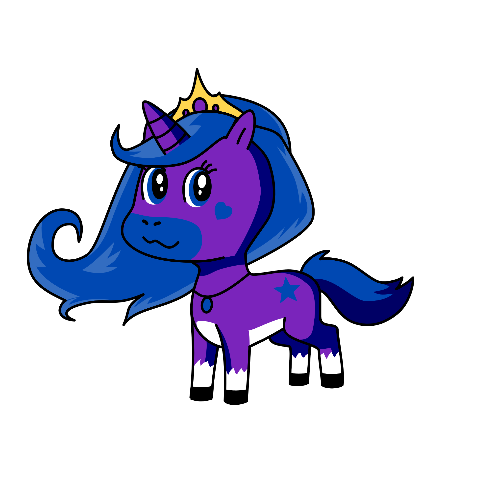 luna, the unicorn
