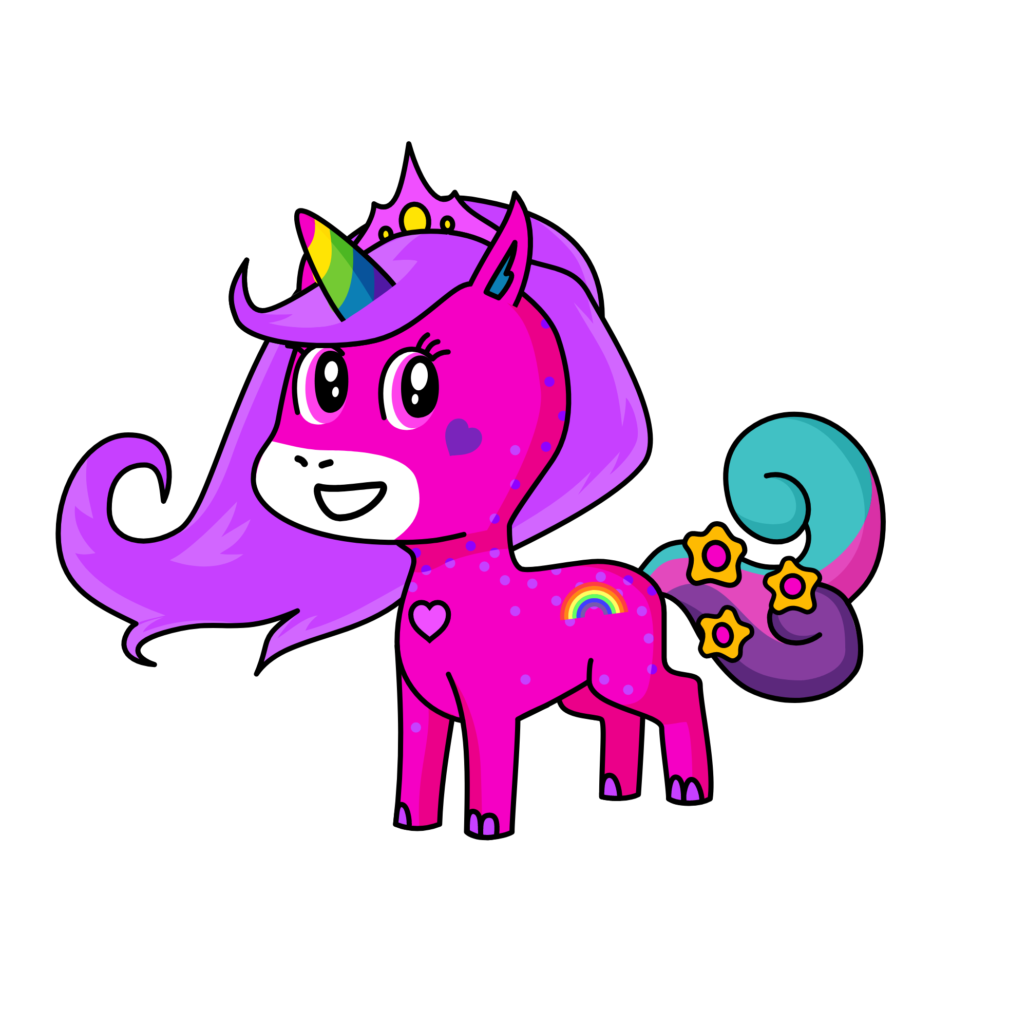 cuti, the unicorn