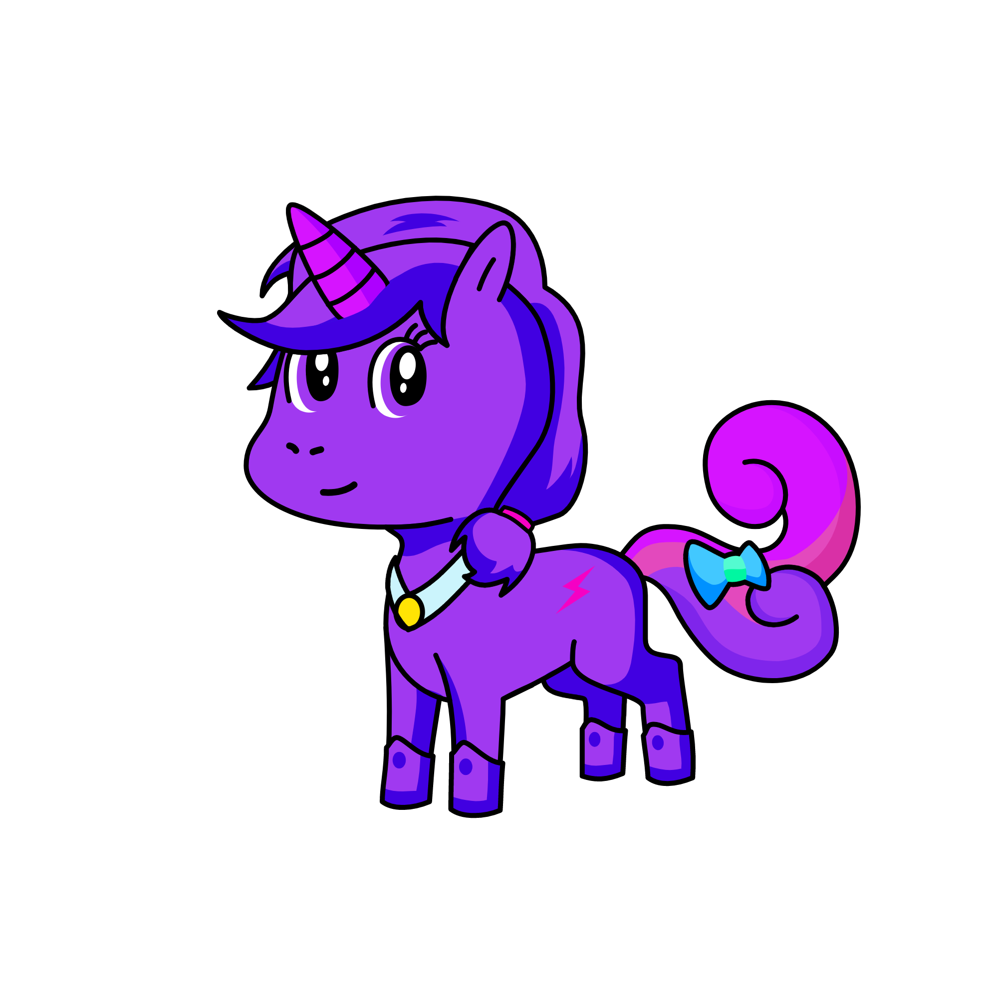 Twilight sparkle, the unicorn