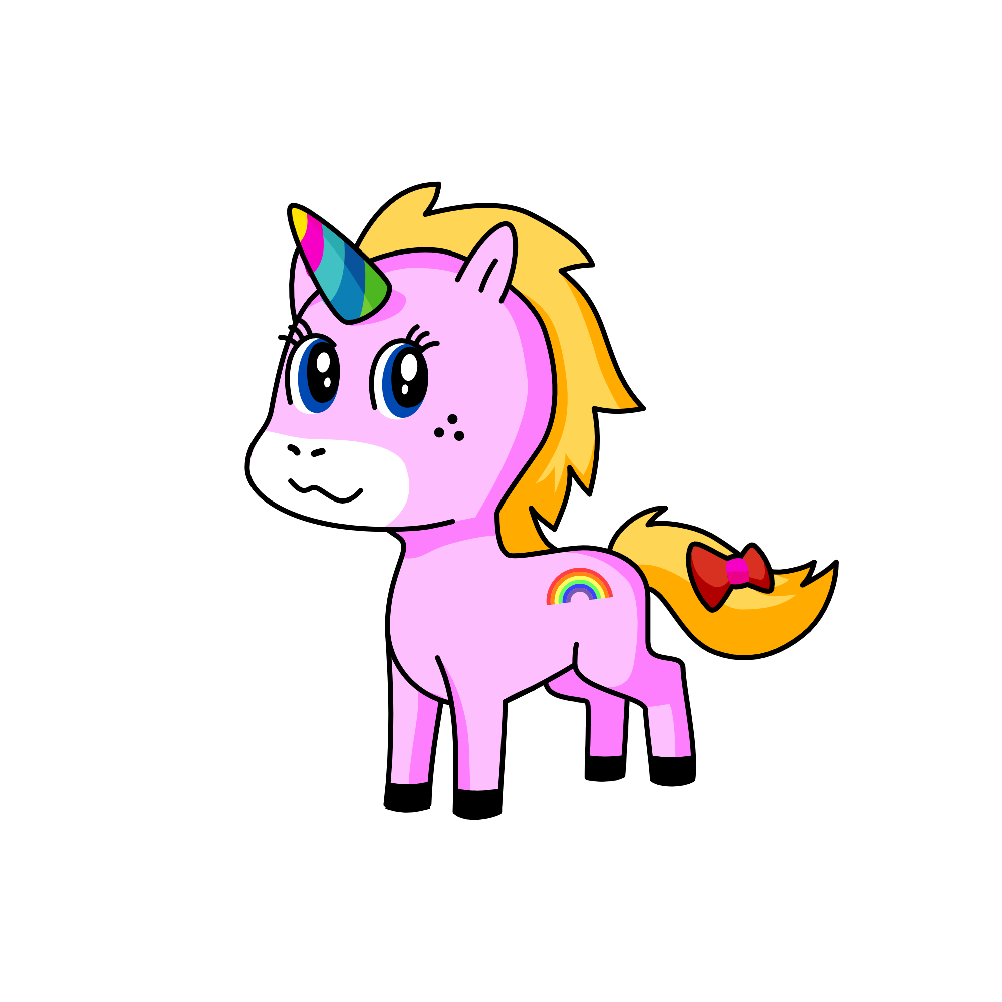 Cutie, the unicorn