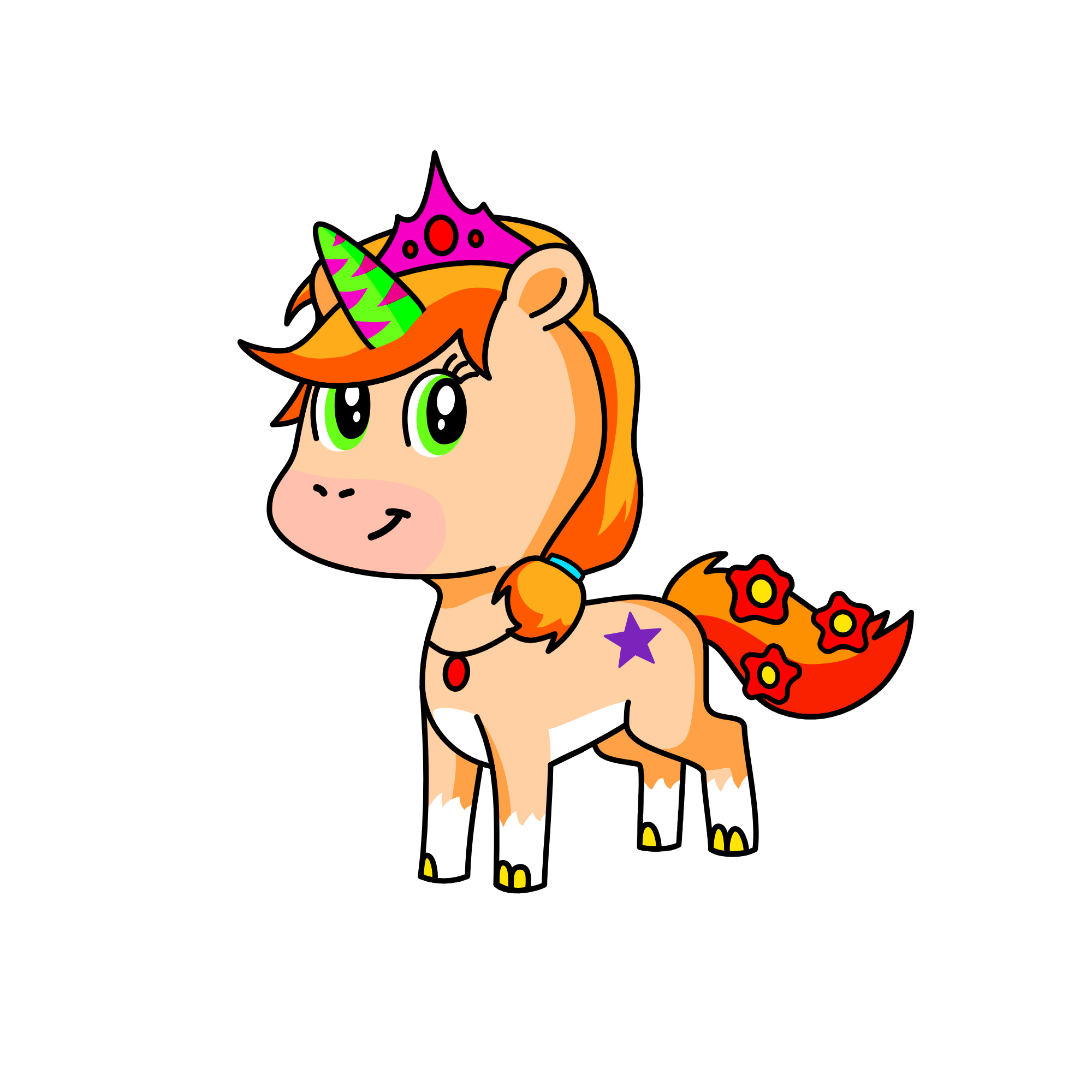 Myra, the unicorn