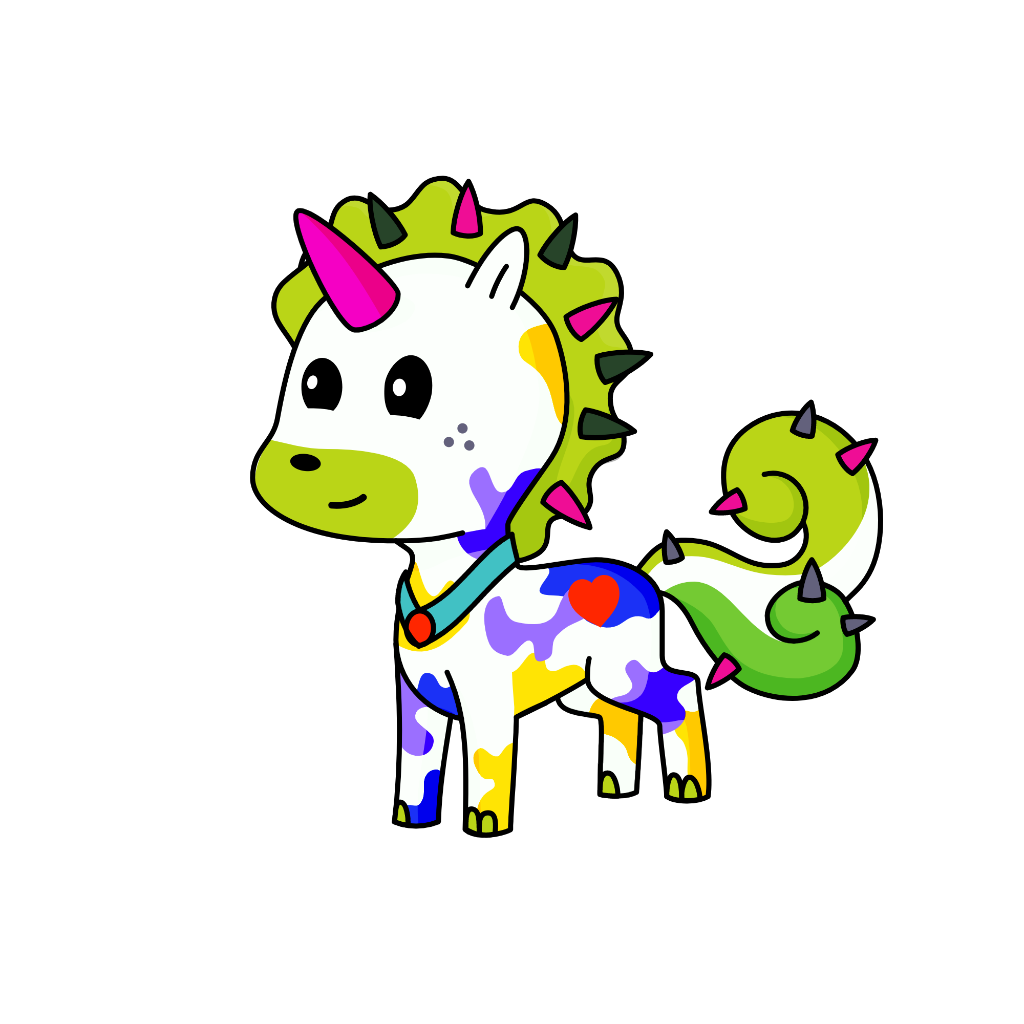 Gagatek, the unicorn