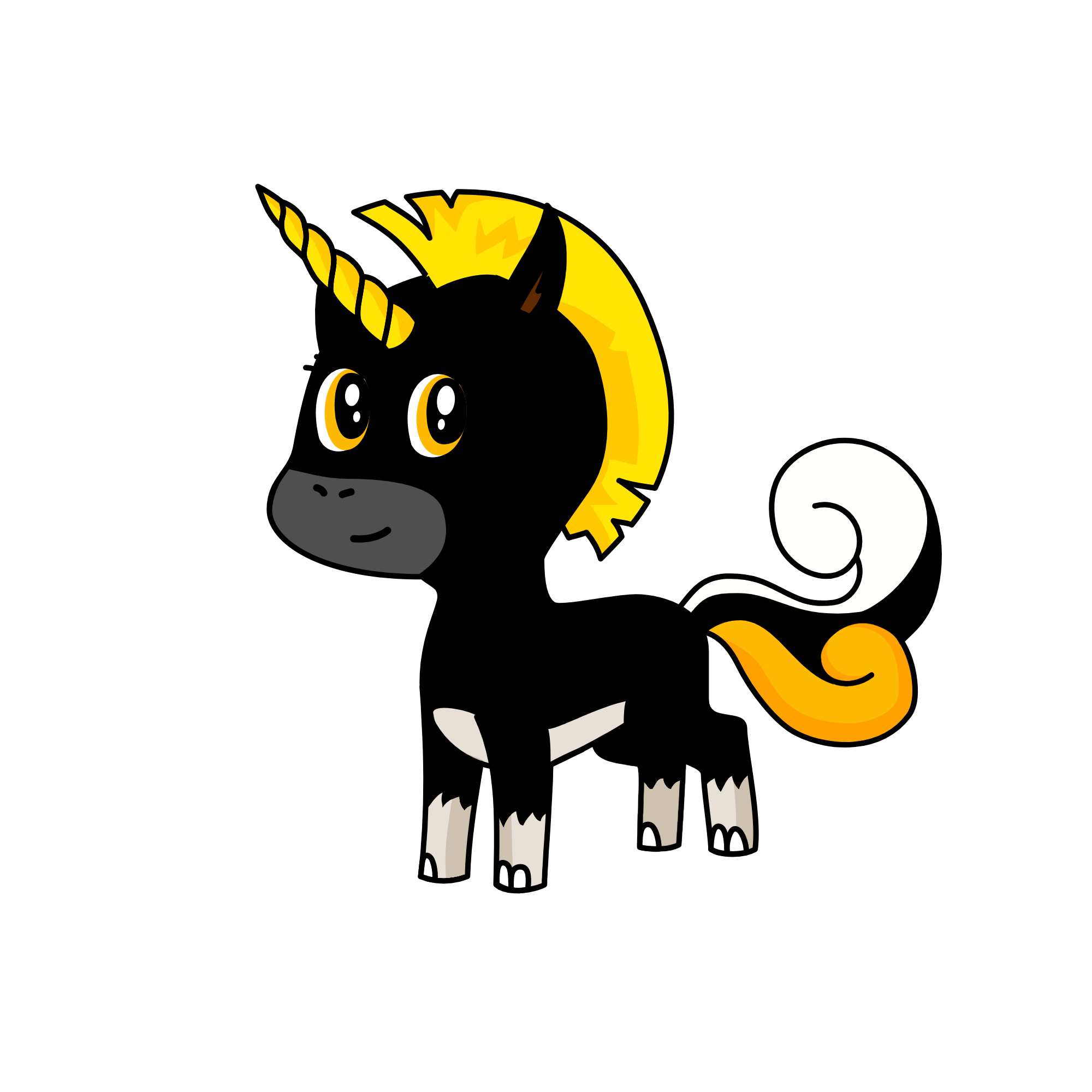 night, the unicorn
