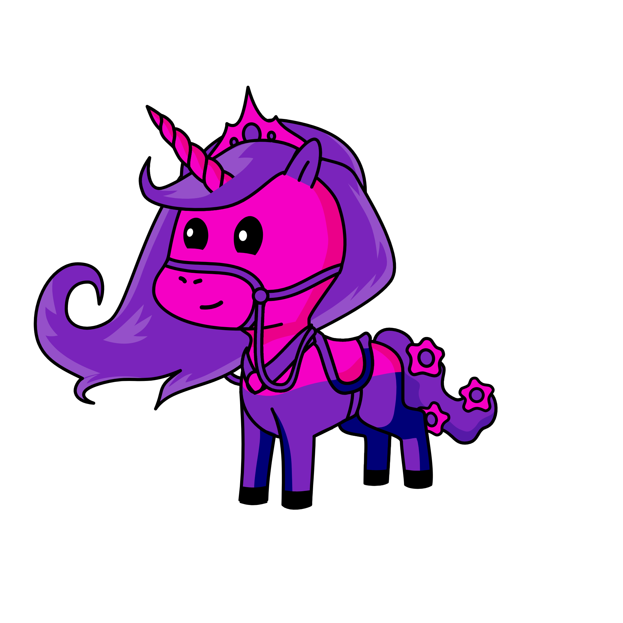 Pixie, the unicorn