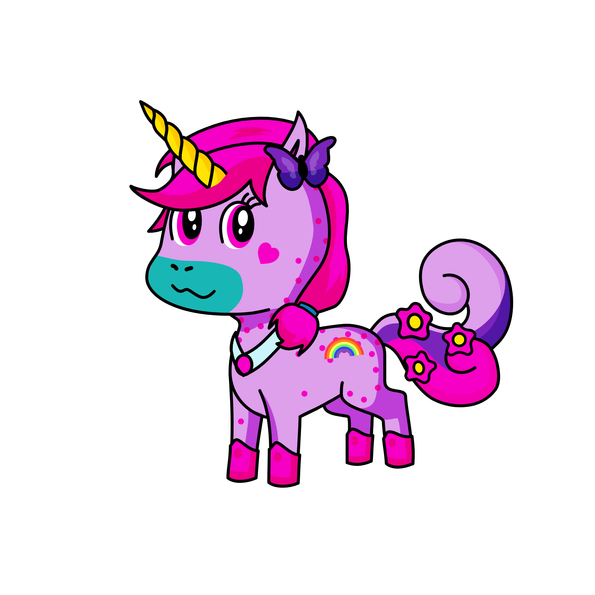 princess uni, the unicorn
