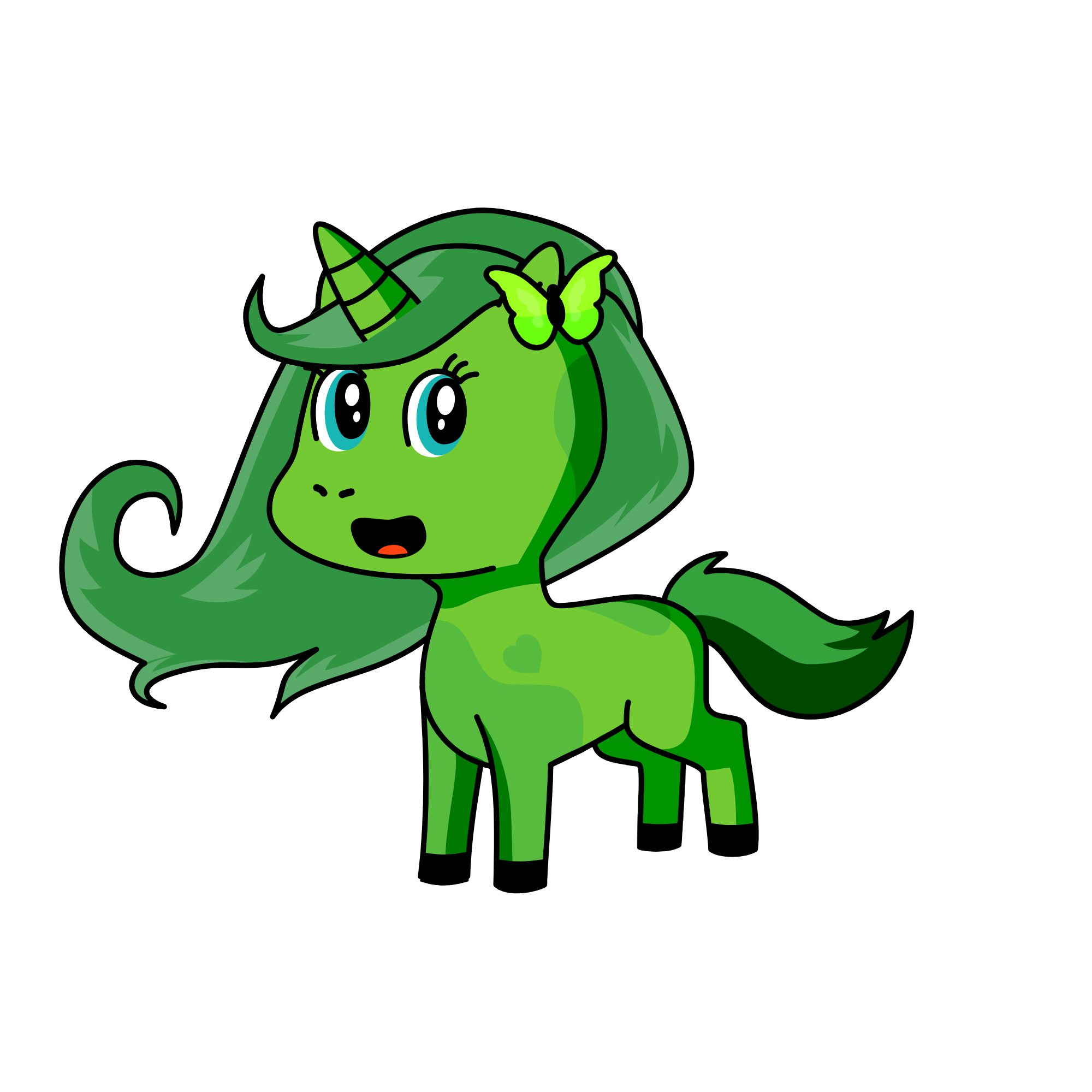 Ivy, the unicorn