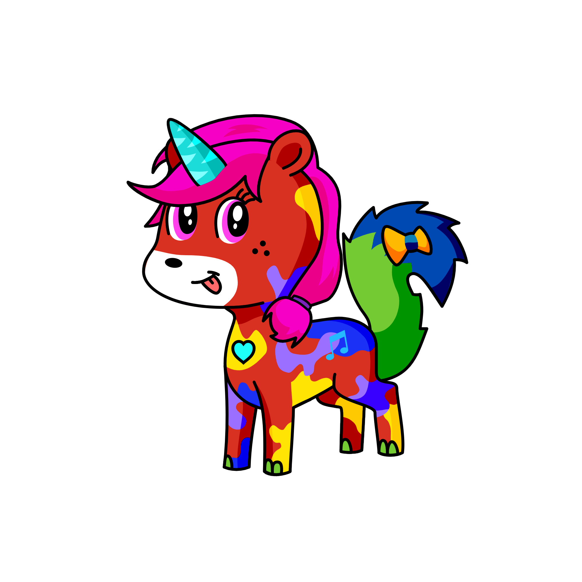 Evie, the unicorn