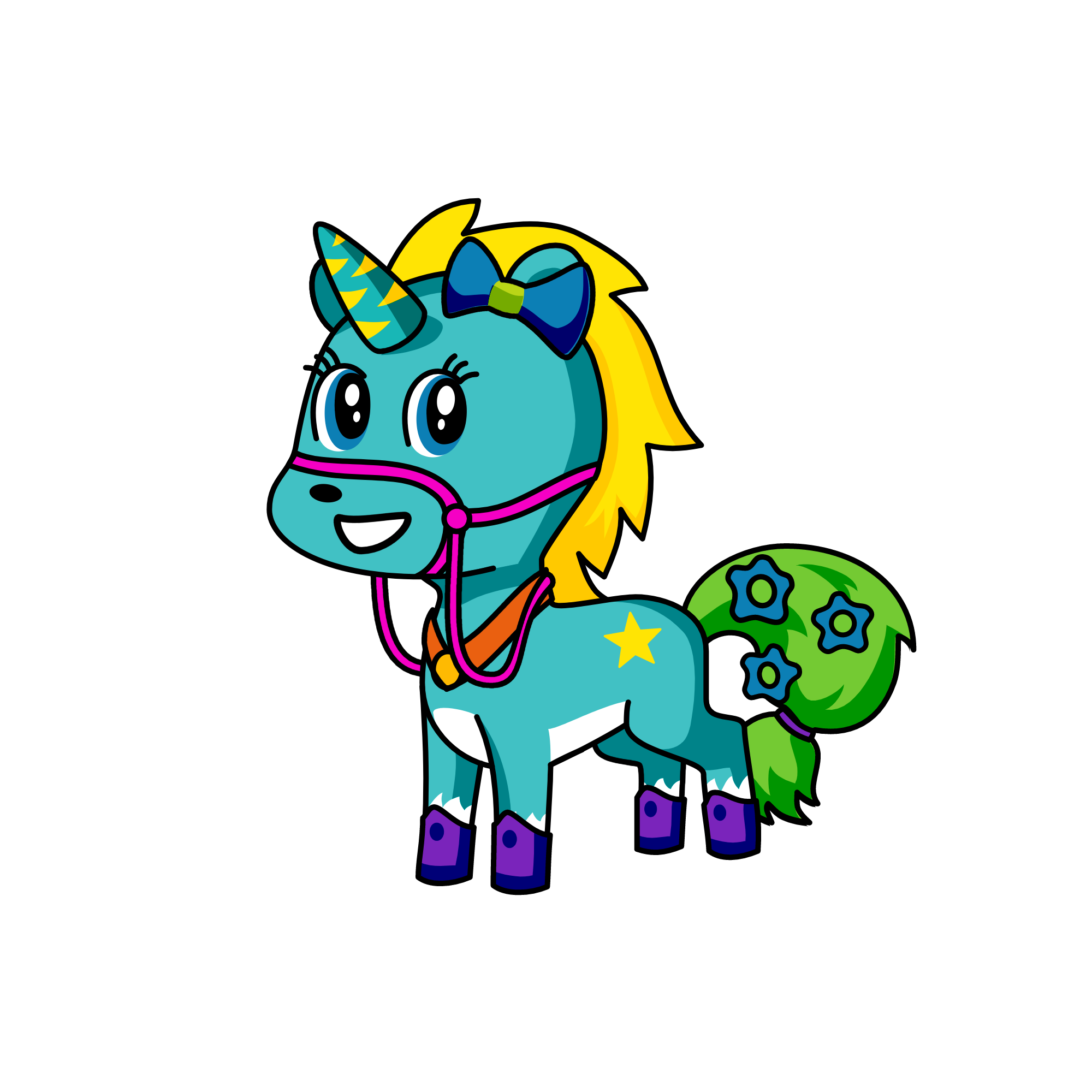 Zaiya, the unicorn