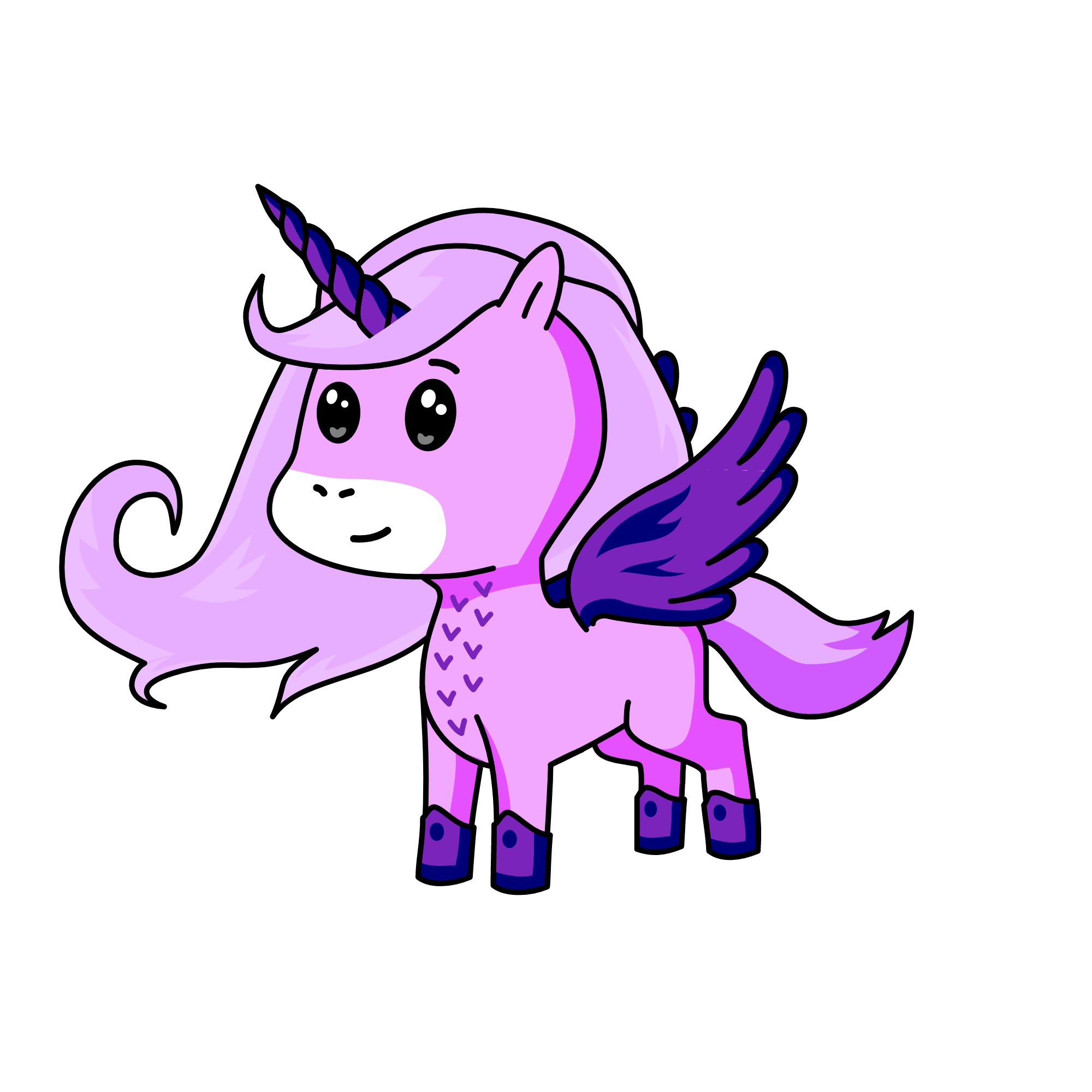 Pup, the unicorn