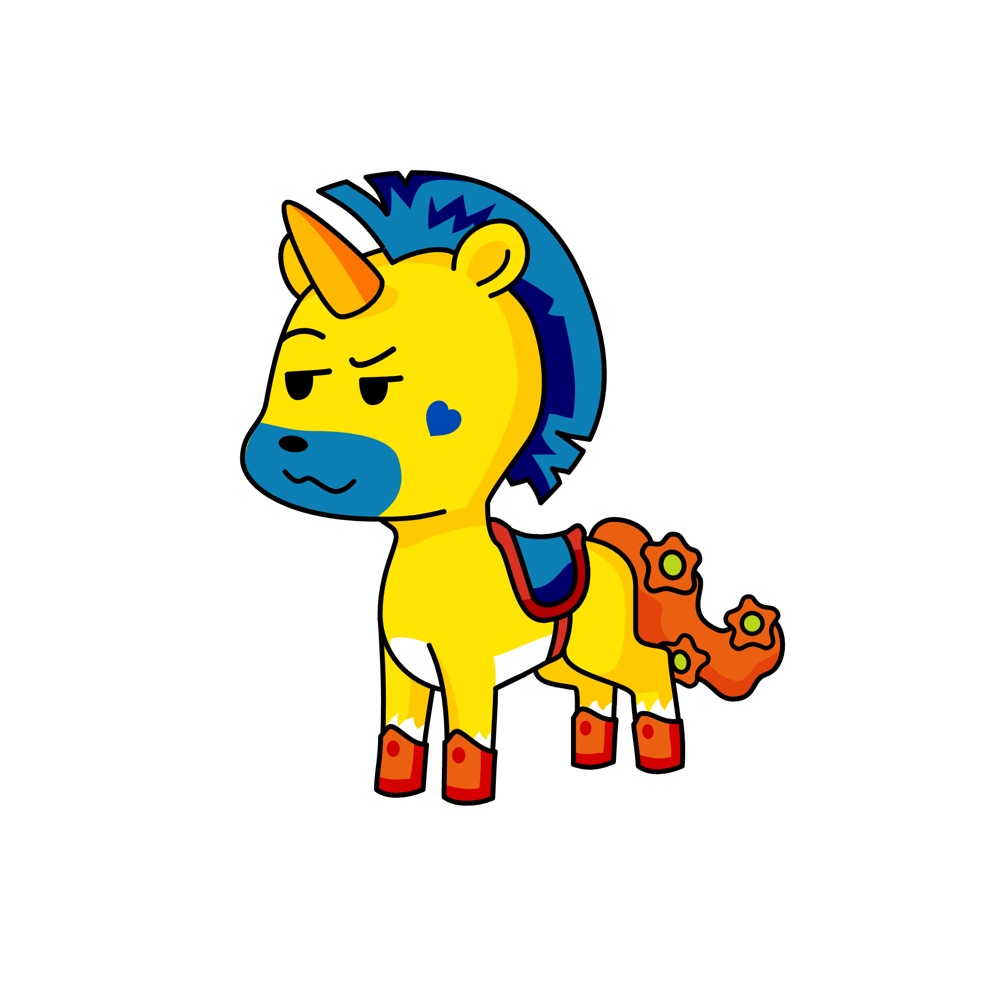 Miłośnik, the unicorn