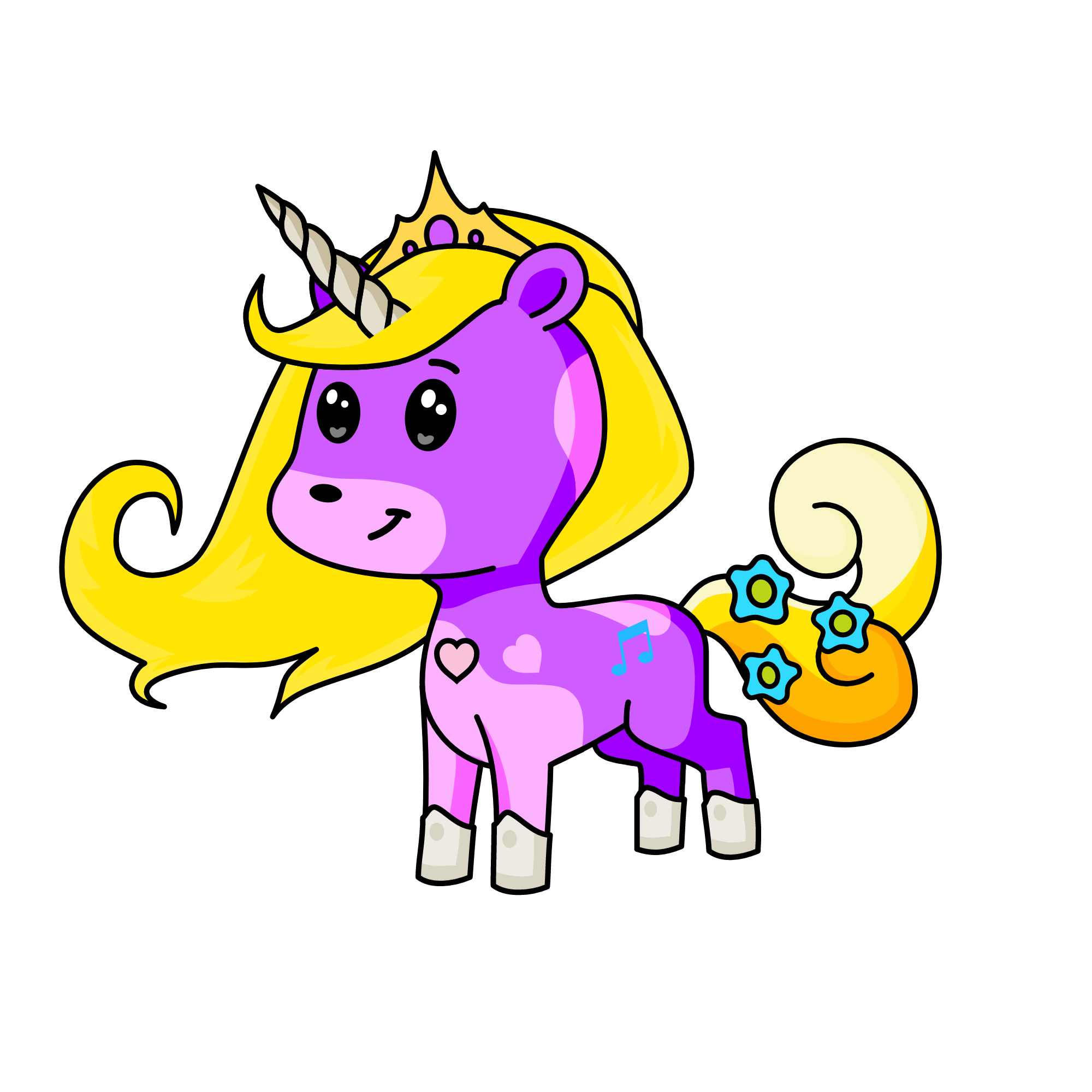 Repunzel, the unicorn