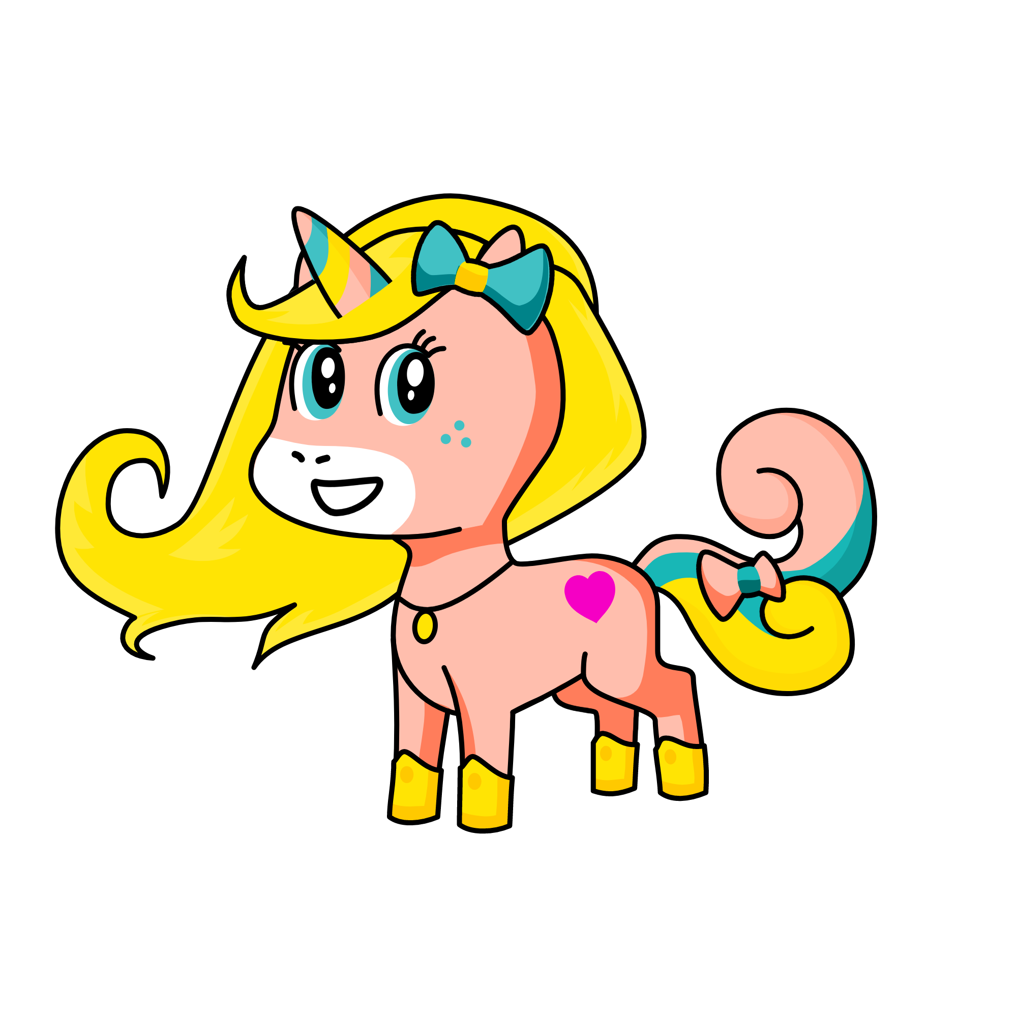 Joy, the unicorn